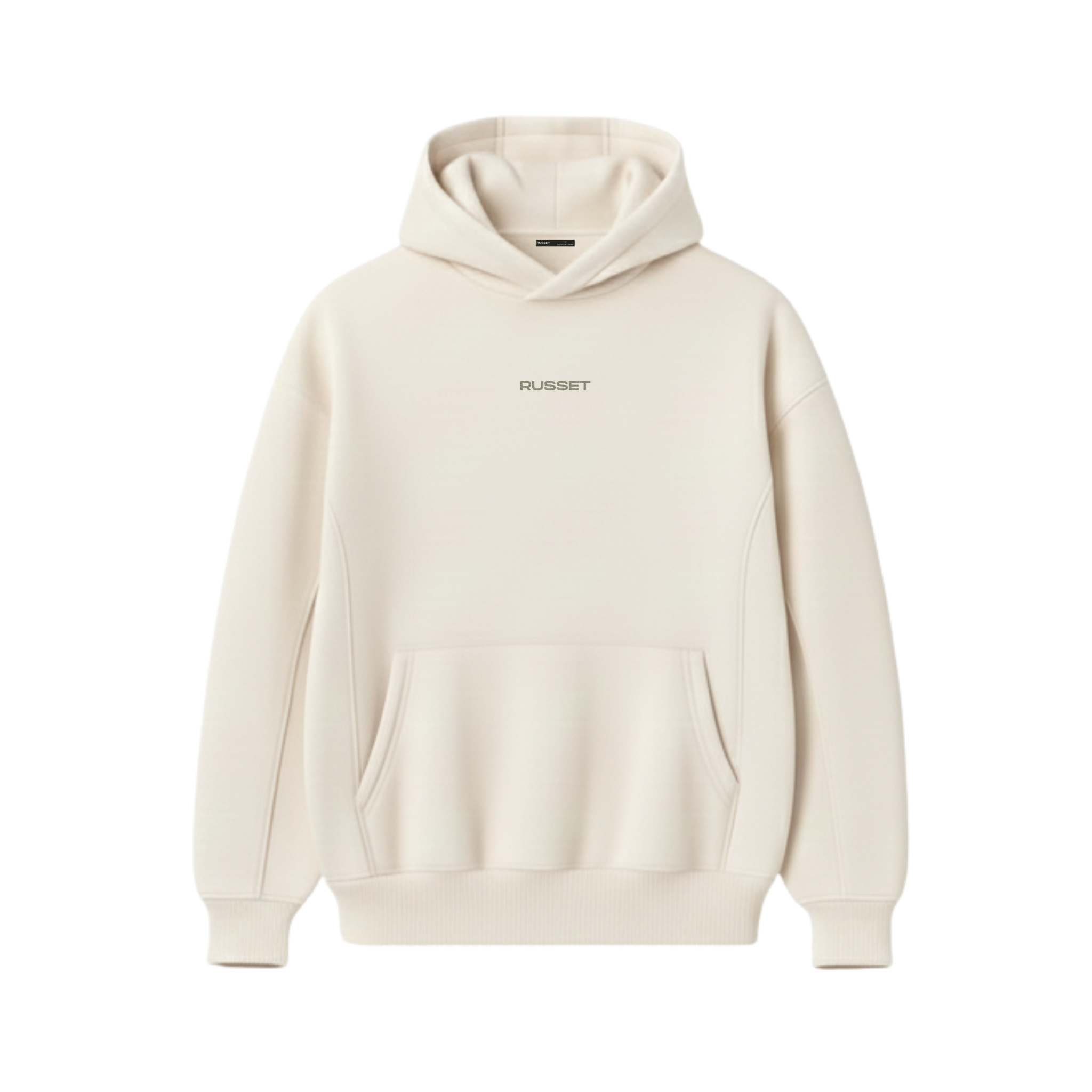 Russet Icons Hoodie - Sand White