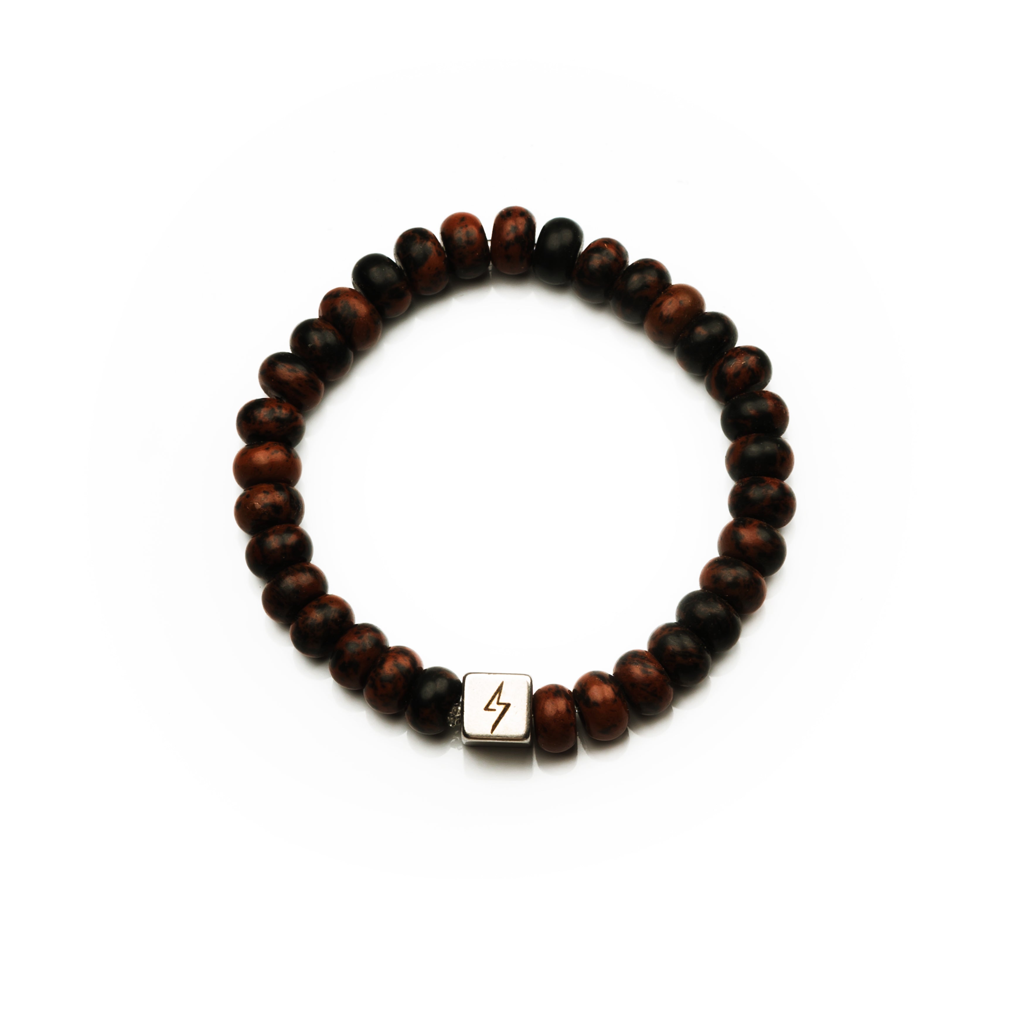 Red Obsidian Stone Bracelet