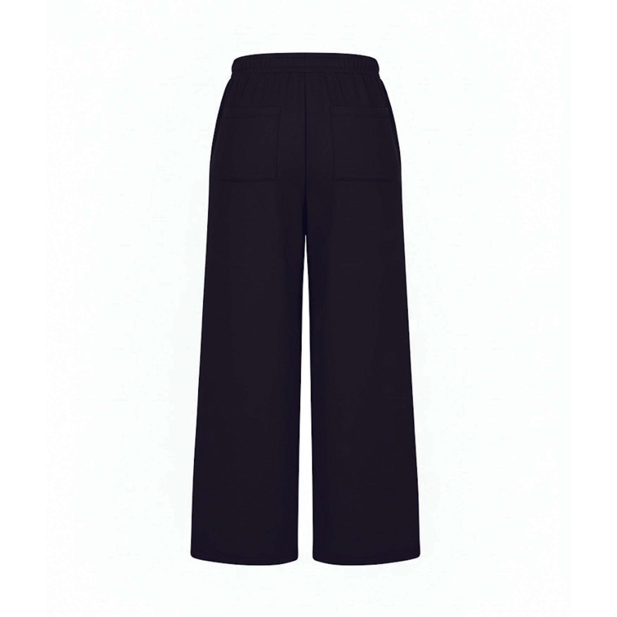 Wide Leg Sweats - Black