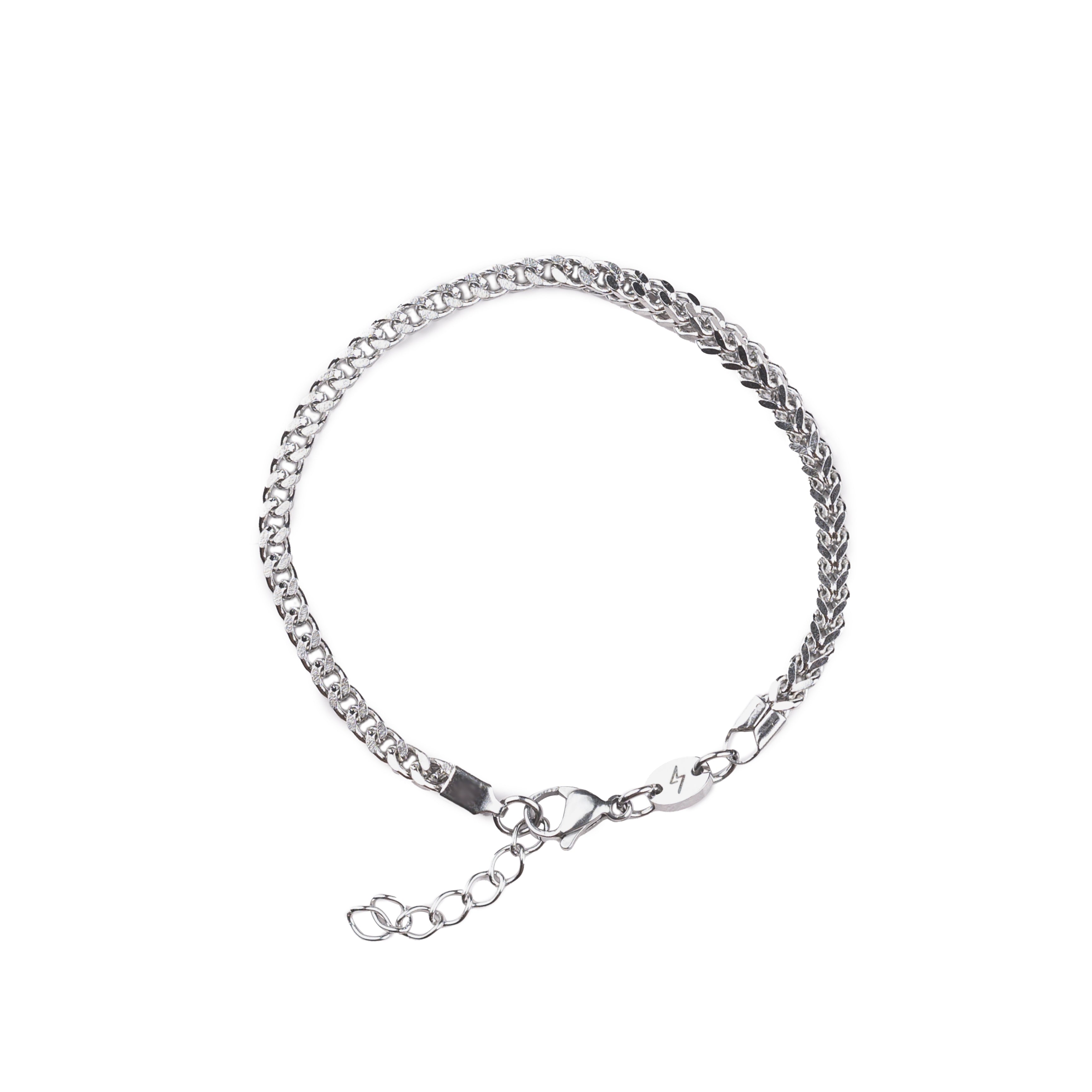 Foxtail 3MM Bracelet (Silver)