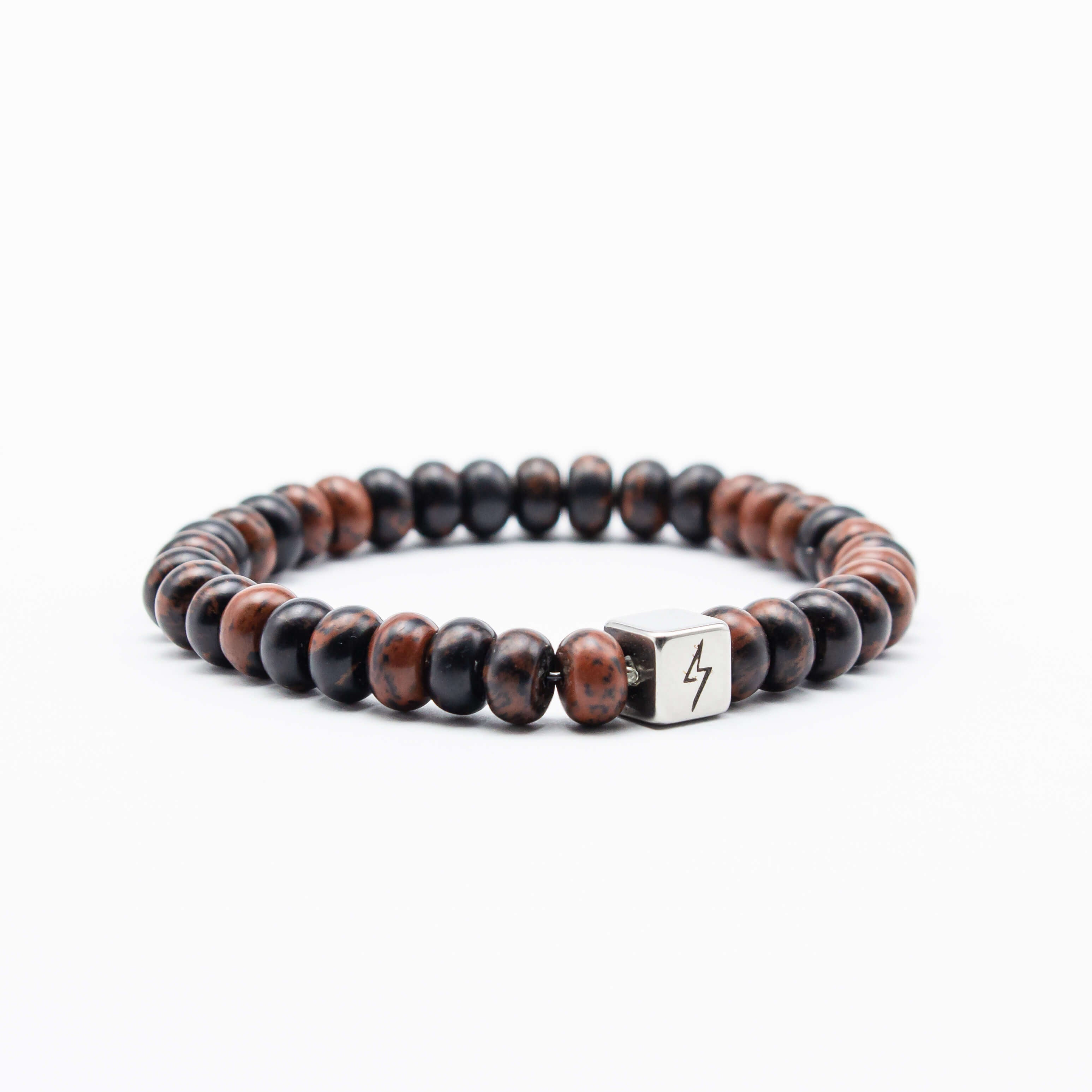 Red Obsidian Stone Bracelet