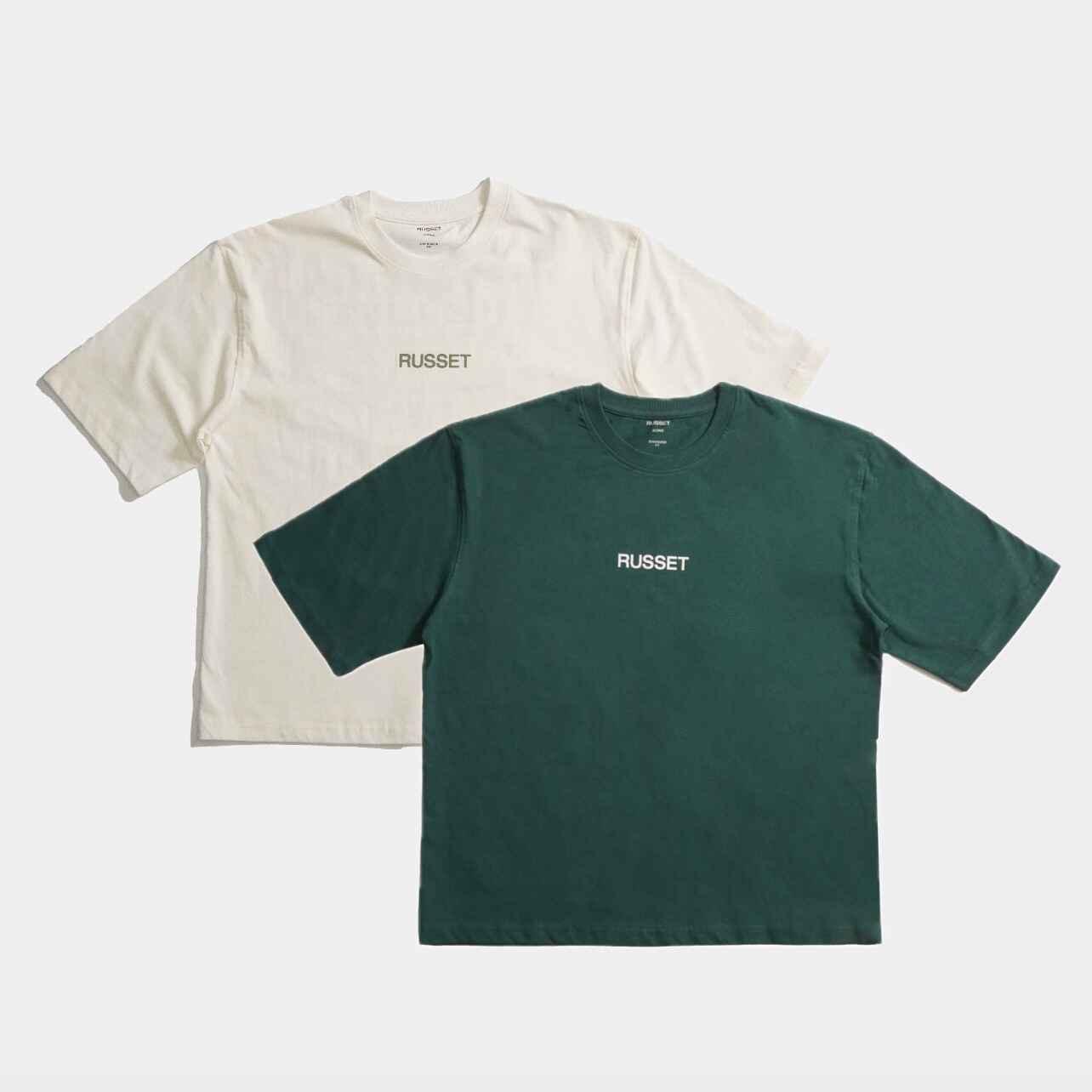 Icons Oversized F/B Tee (Pack Of Two) W/G