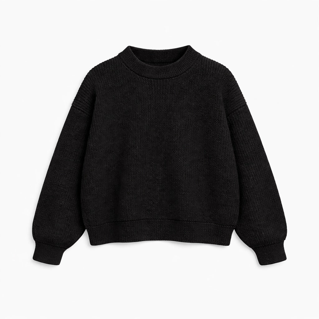 Black Knit Jumper
