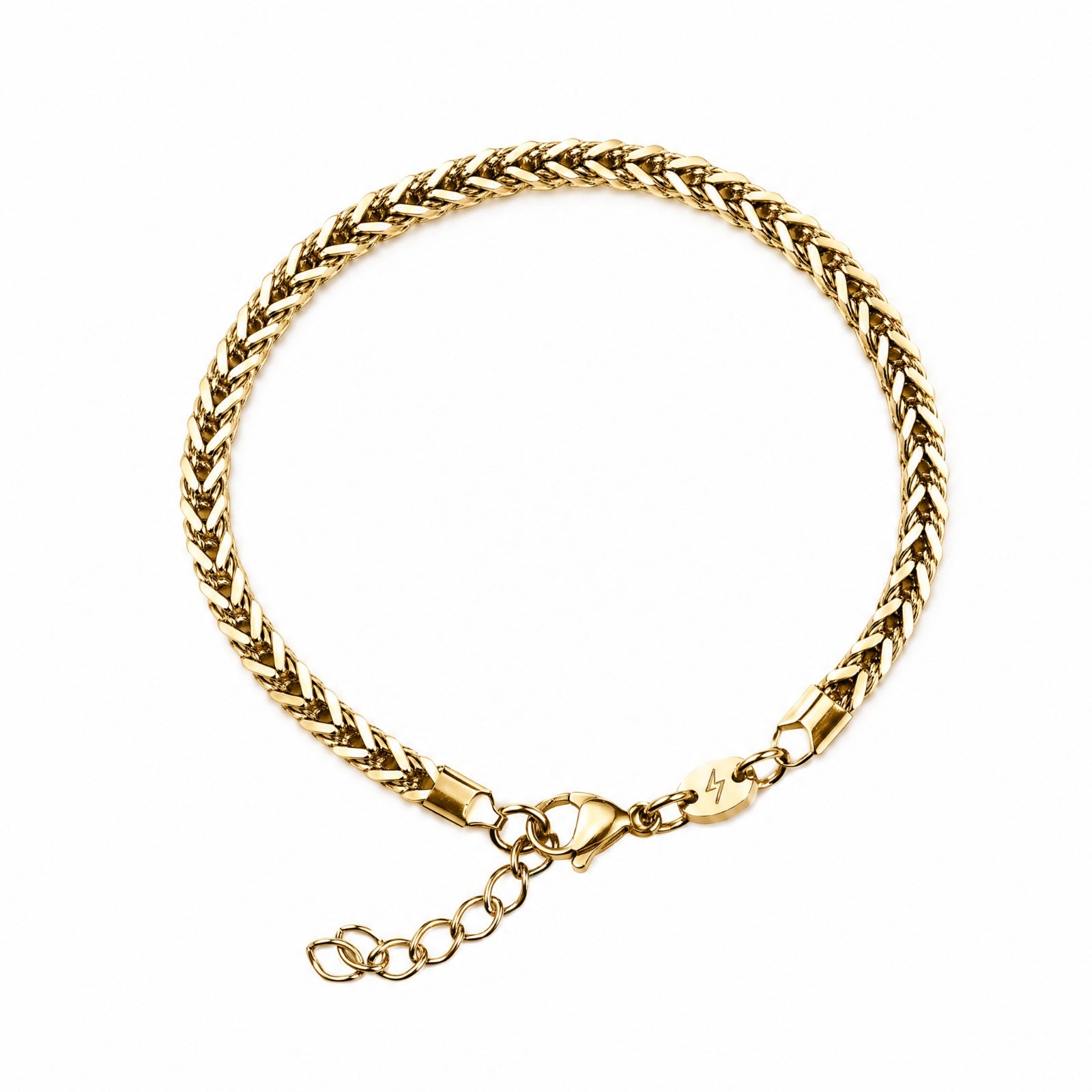 Foxtail 3MM Bracelet (Gold)