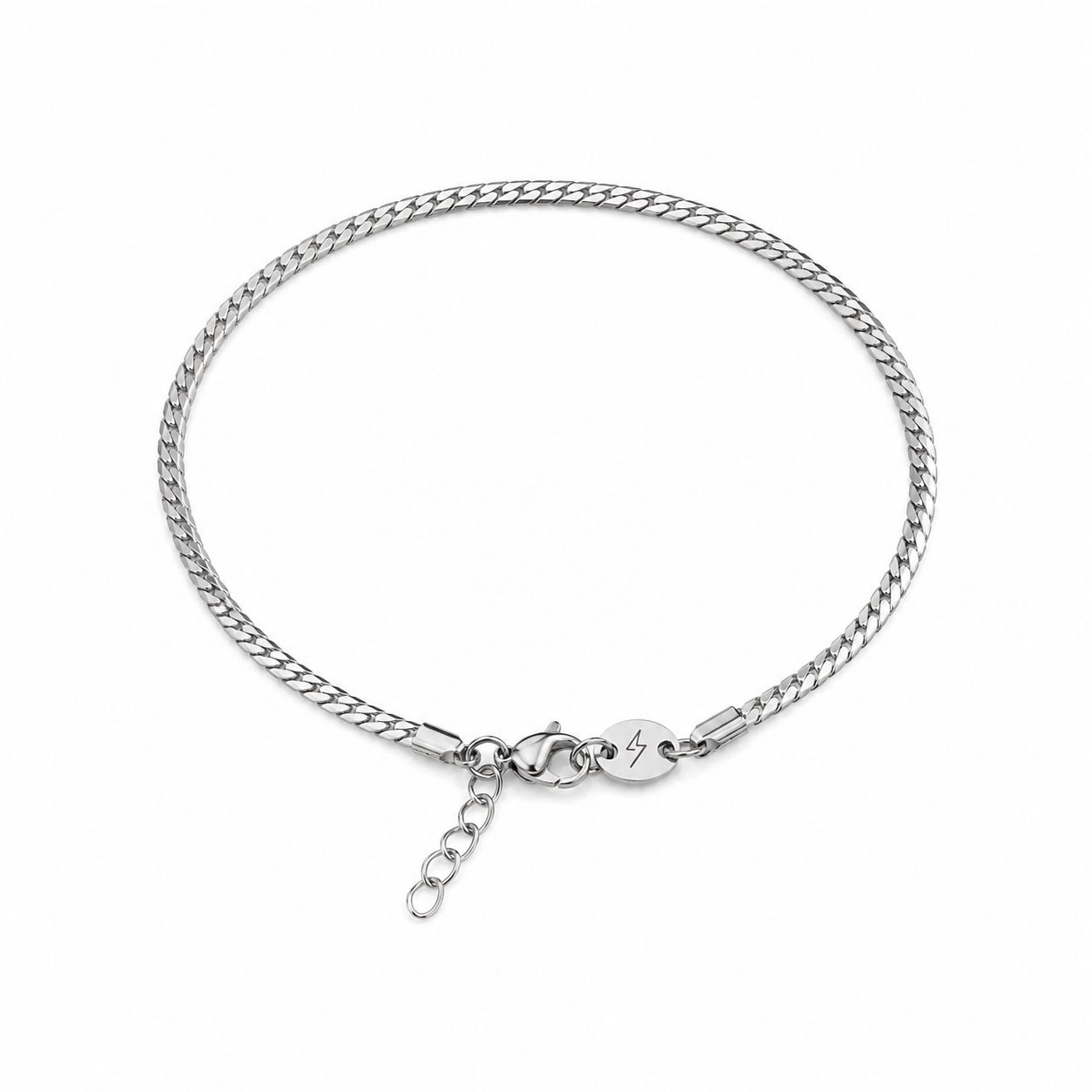Flat Cuban 3MM Bracelet