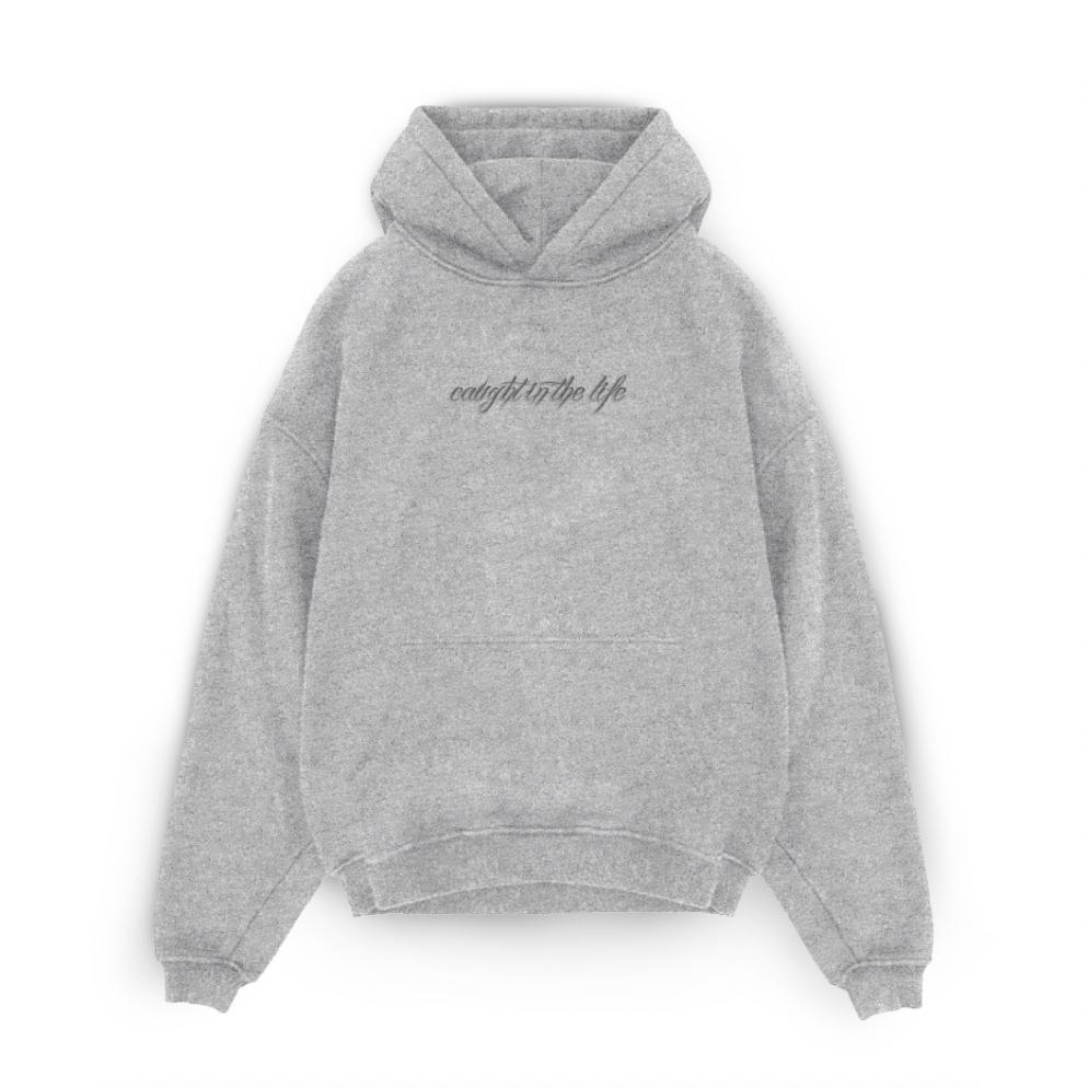 Russet Oversized Hoodie - Storm Grey
