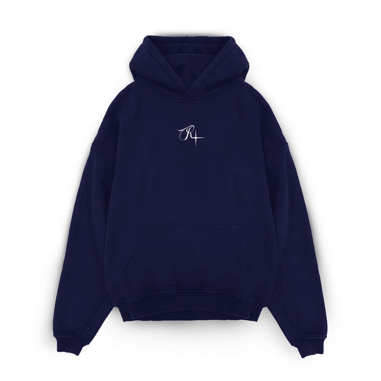 Russet Oversized Hoodie - Navy