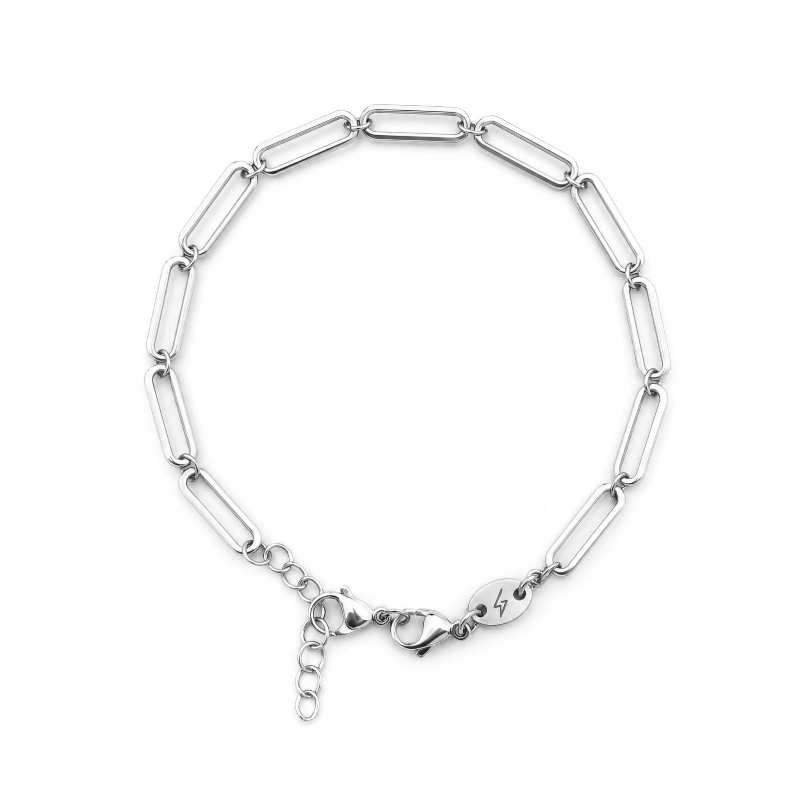 Rectangular 4MM Links Bracelet