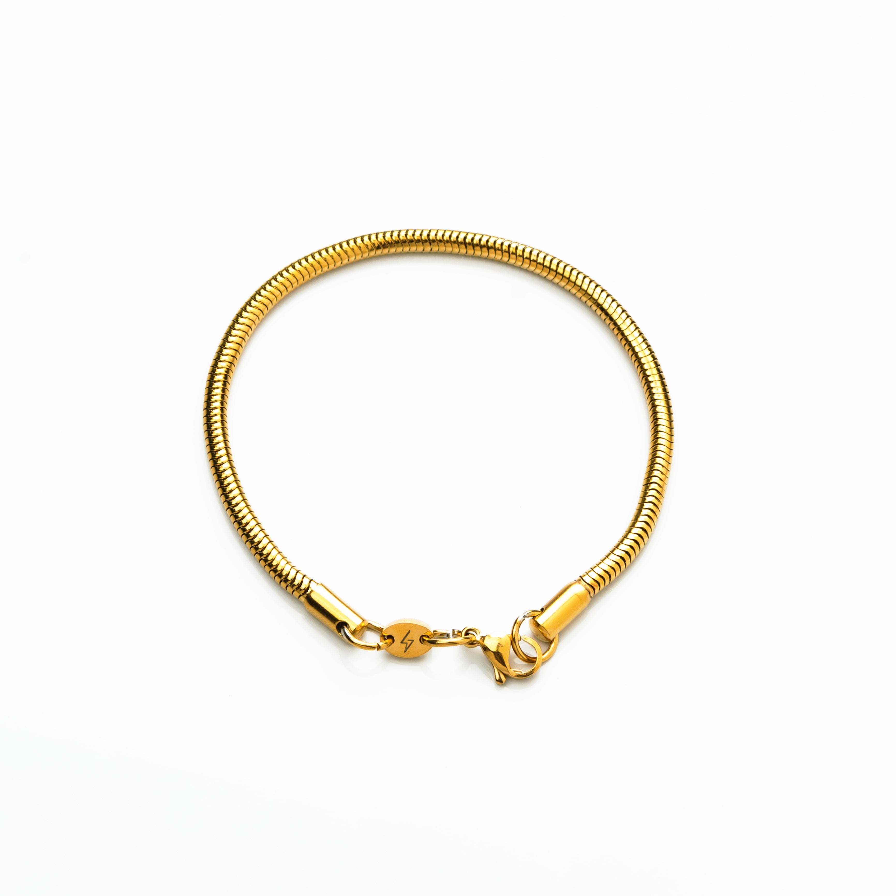 Snake Bracelet 3MM (Gold)
