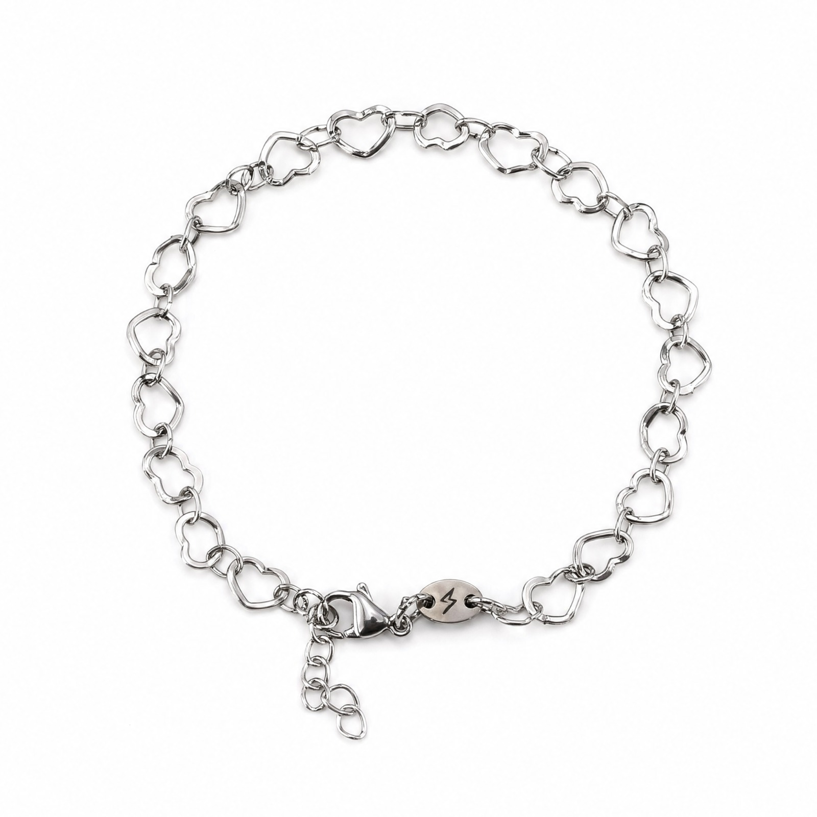 Heart Links 5.5MM Bracelet