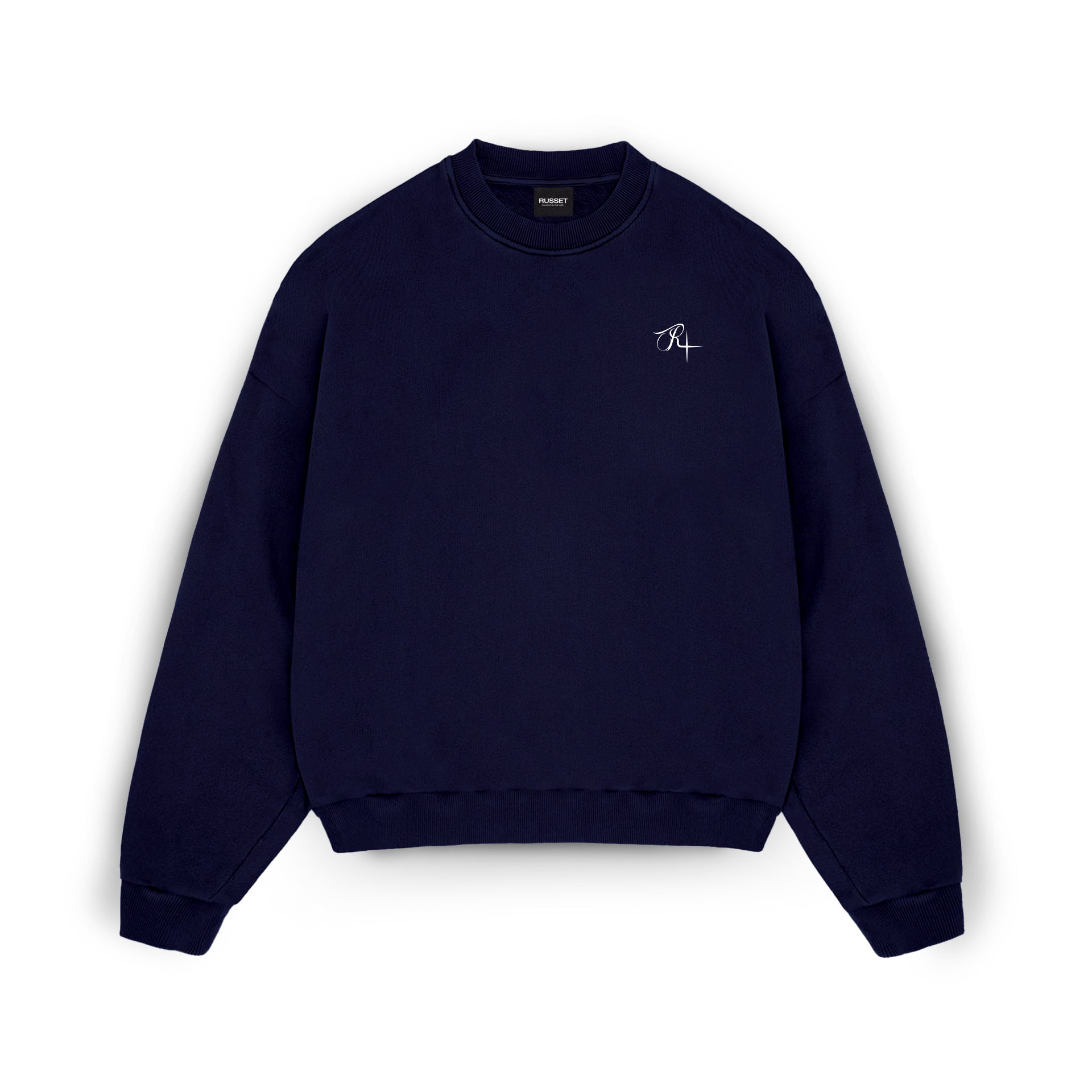 Russet Oversized Sweatshirt - Navy