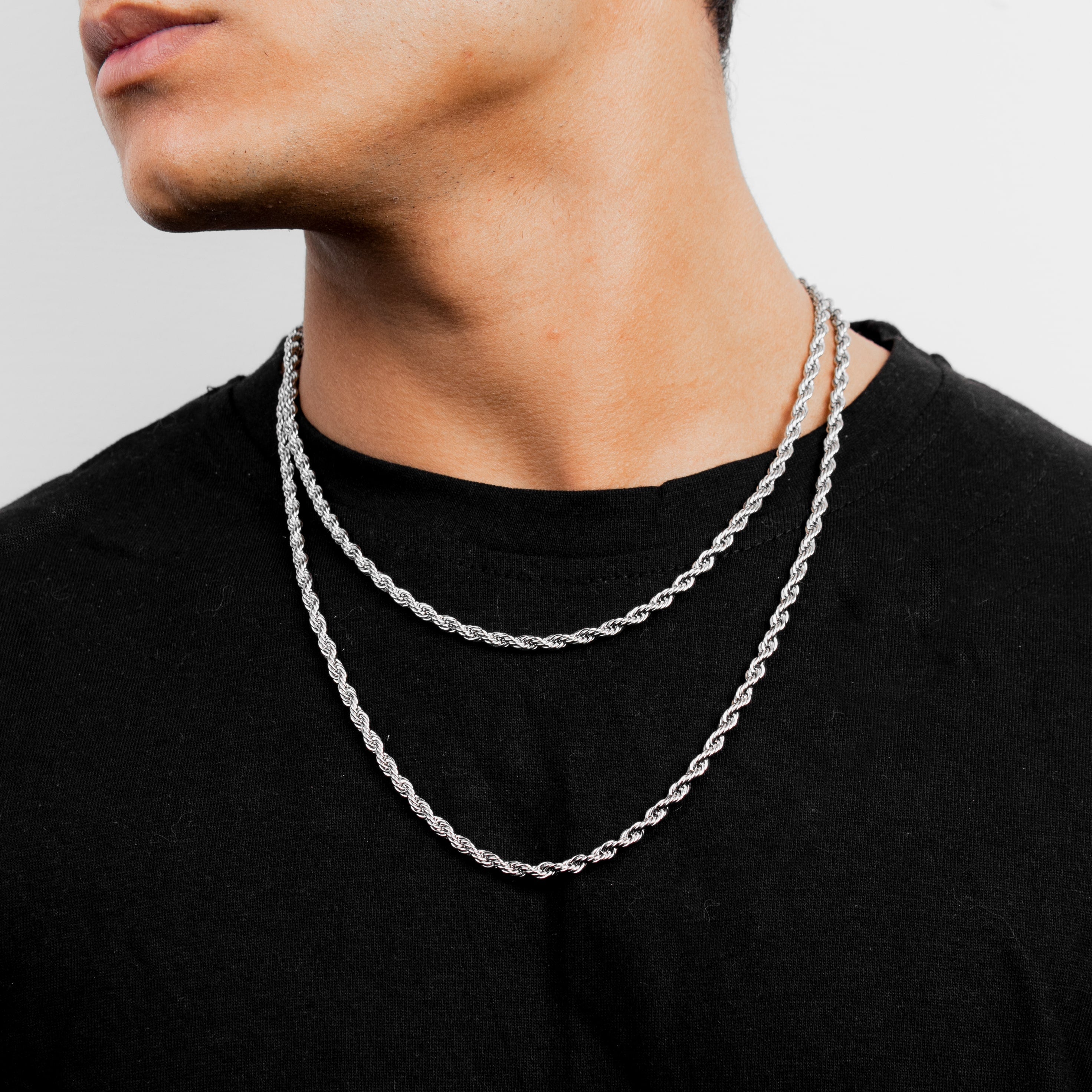 Rope 4MM Chain (Silver)