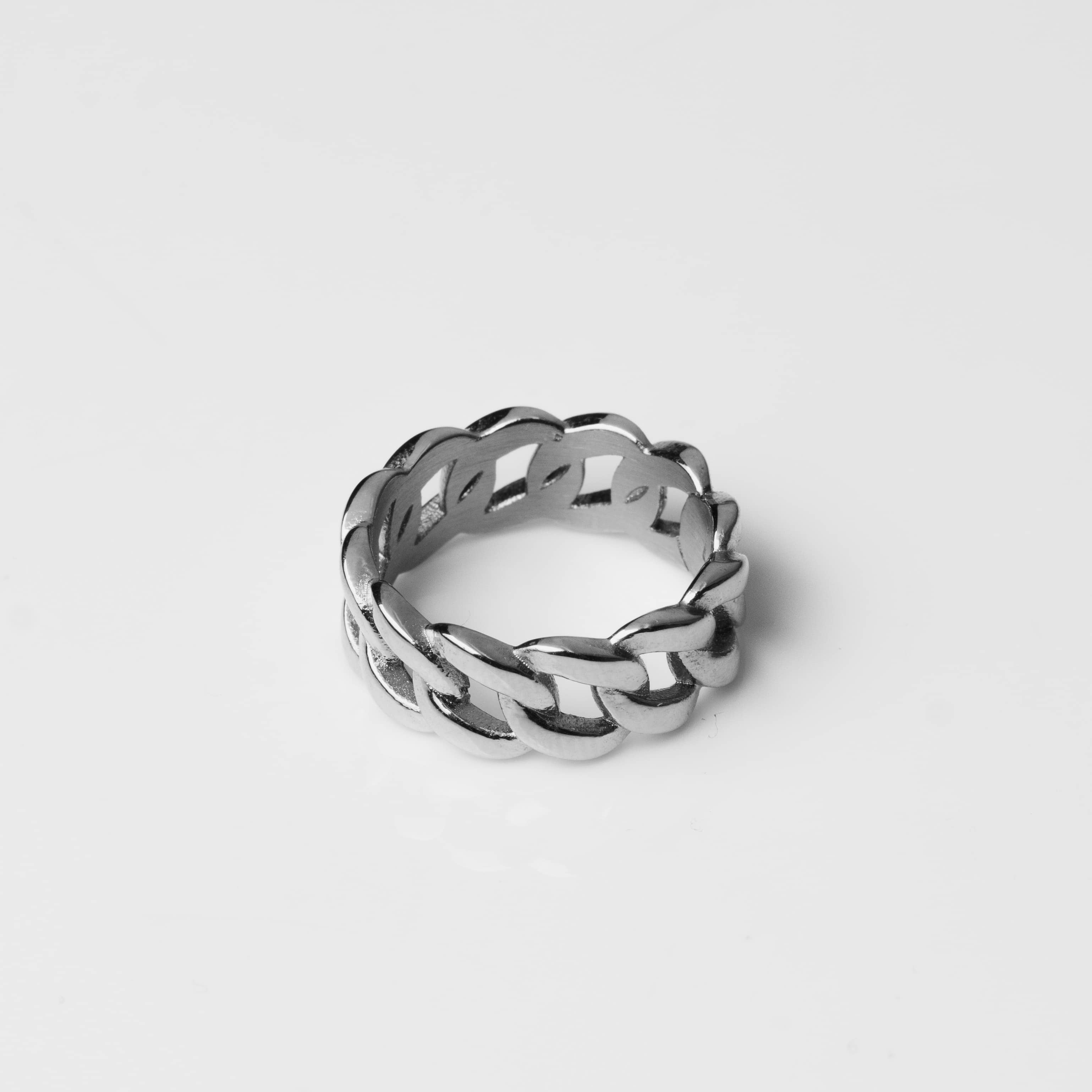 Cuban Ring - (Silver)