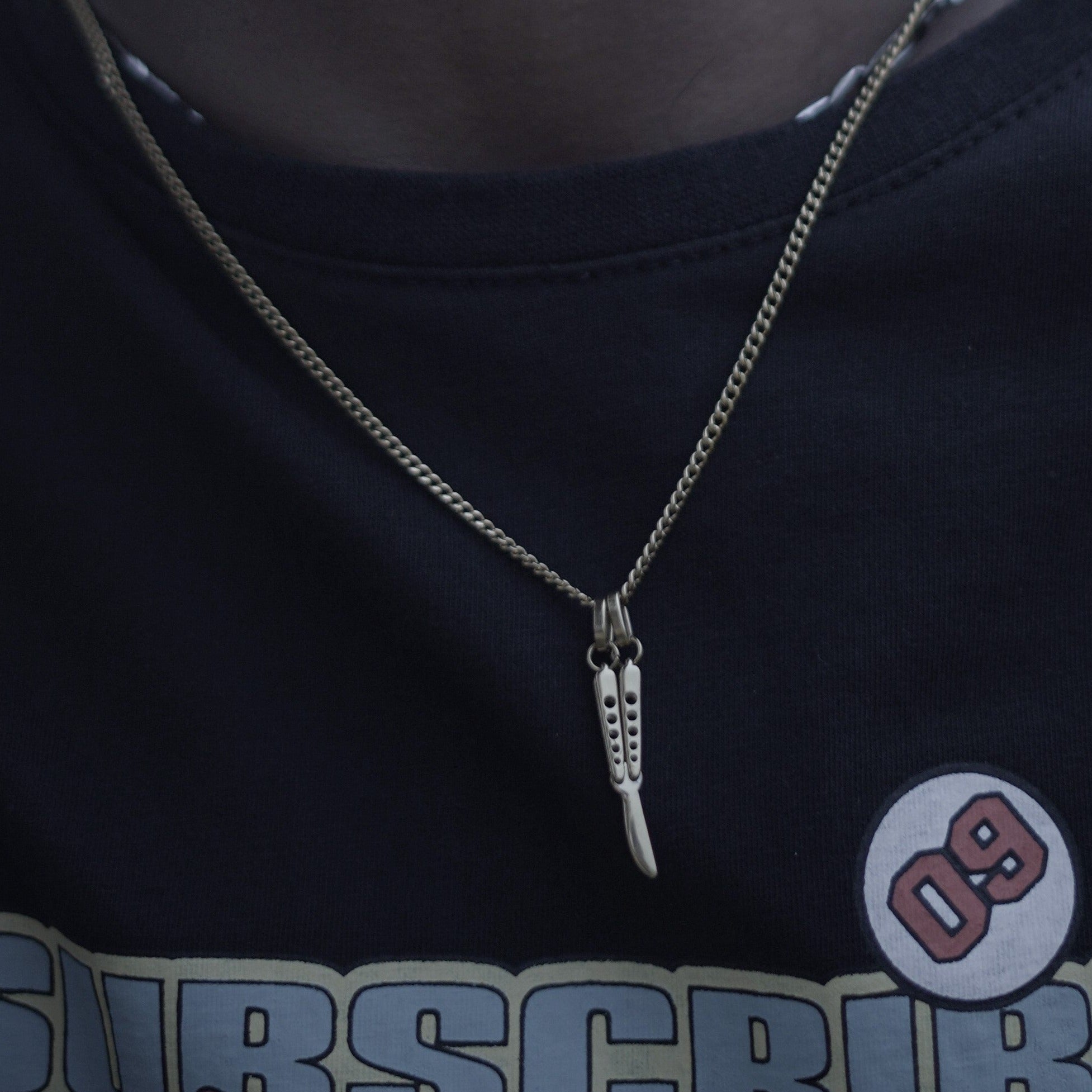 Butterfly Knife Pendant