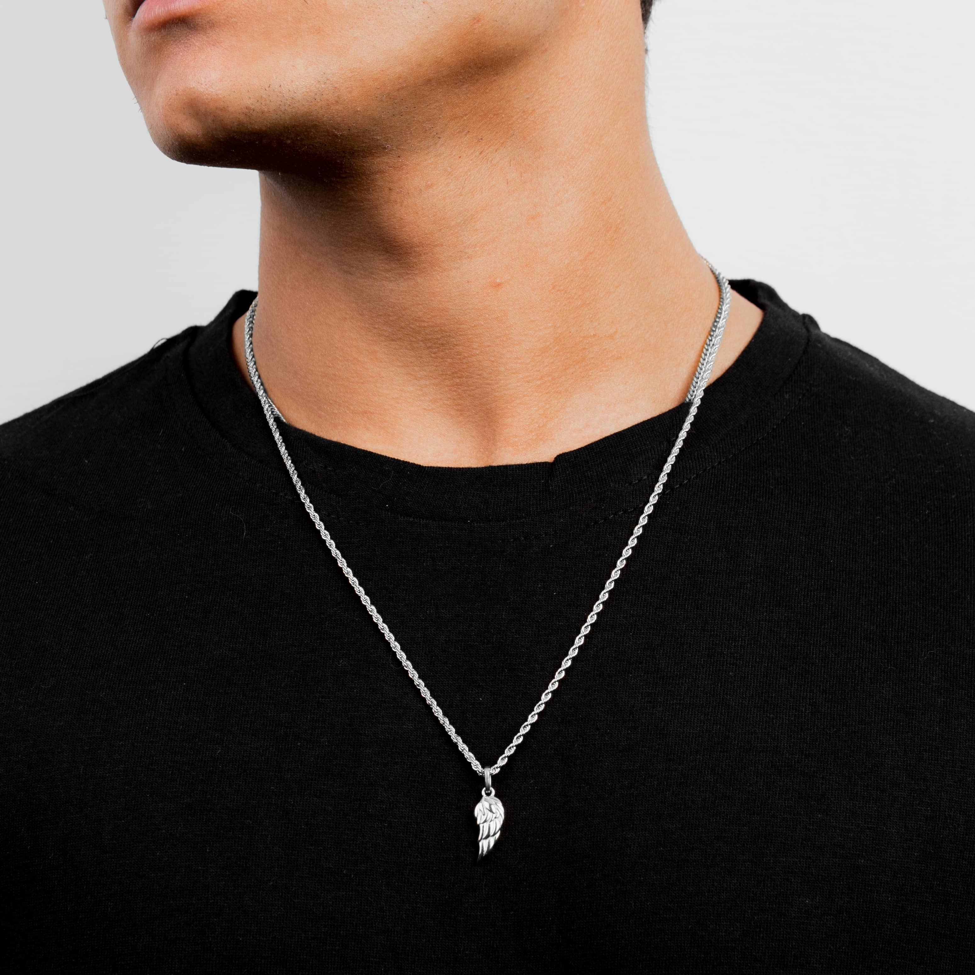 Wing Pendant (Silver)