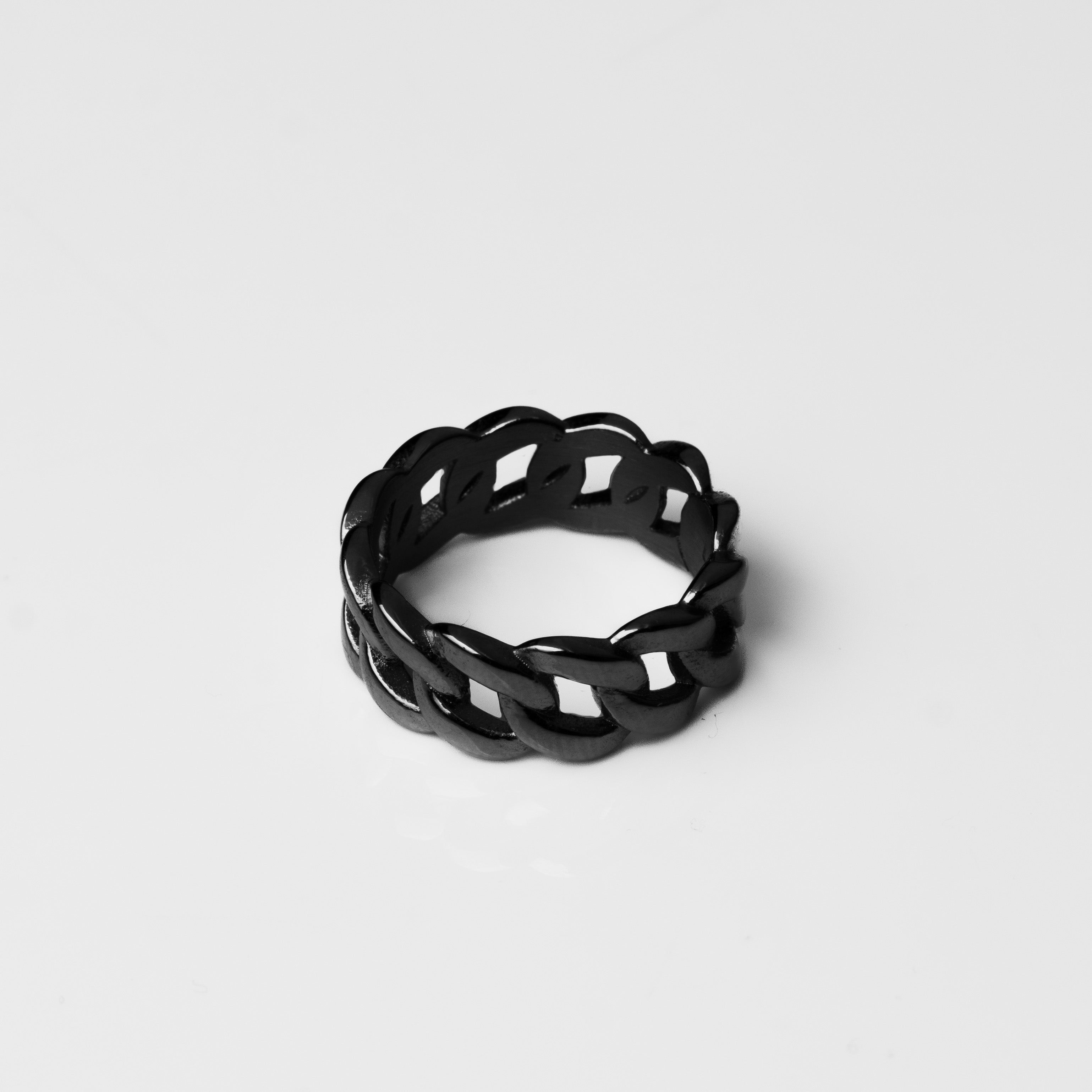 Cuban Ring - (Black)