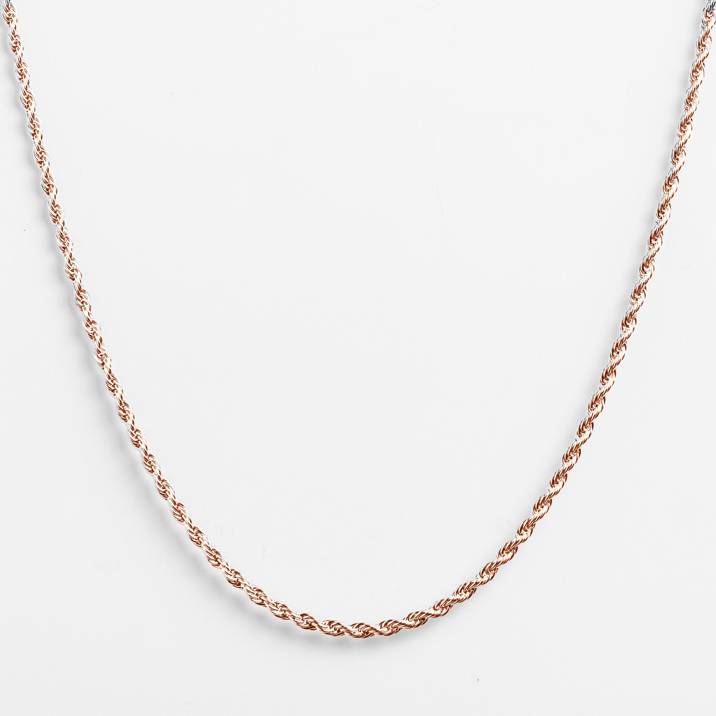 Rope 4MM Chain (Rose Gold)