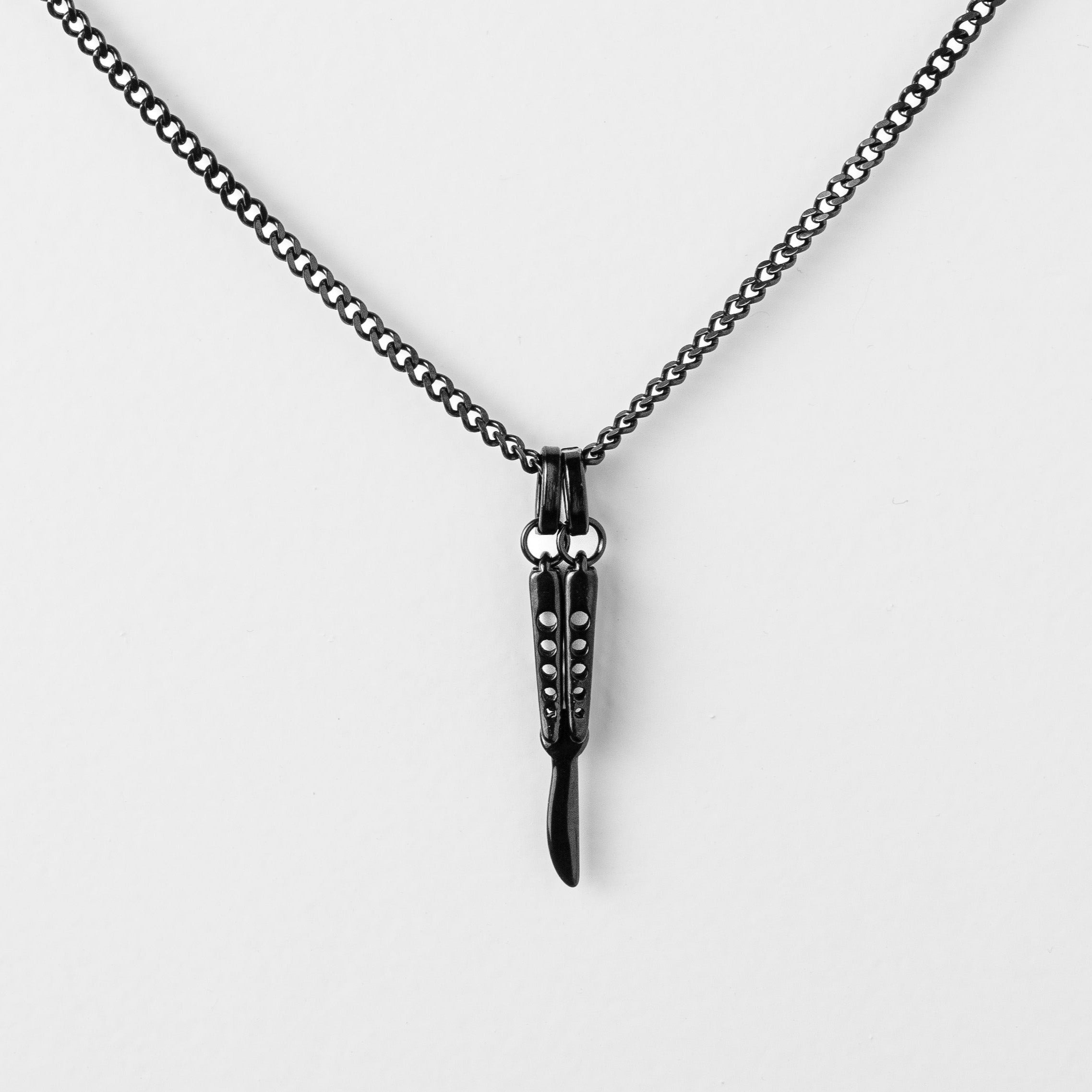 Butterfly Knife Pendant
