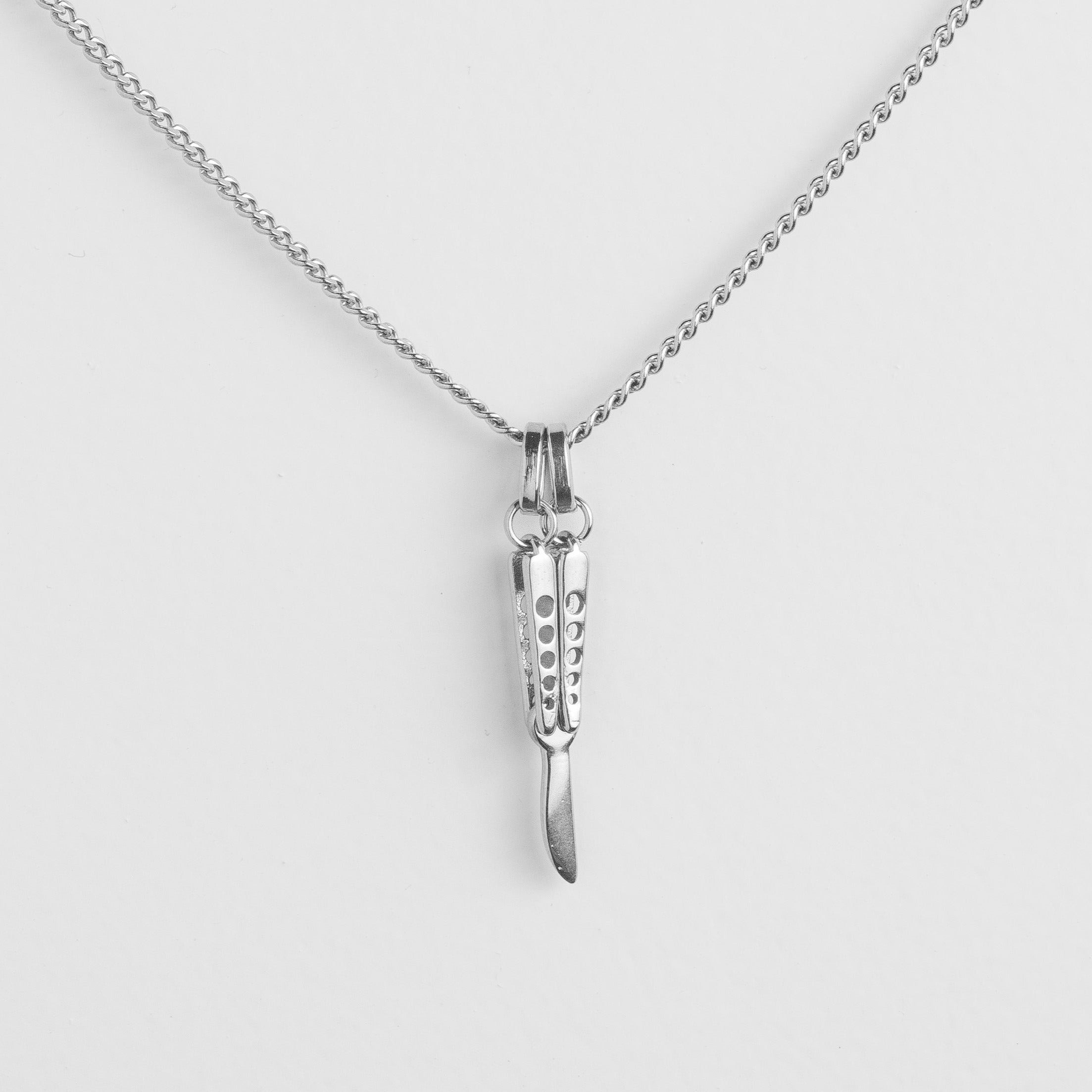 Butterfly Knife Pendant