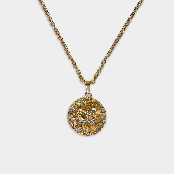 Lion Pendant (Gold)
