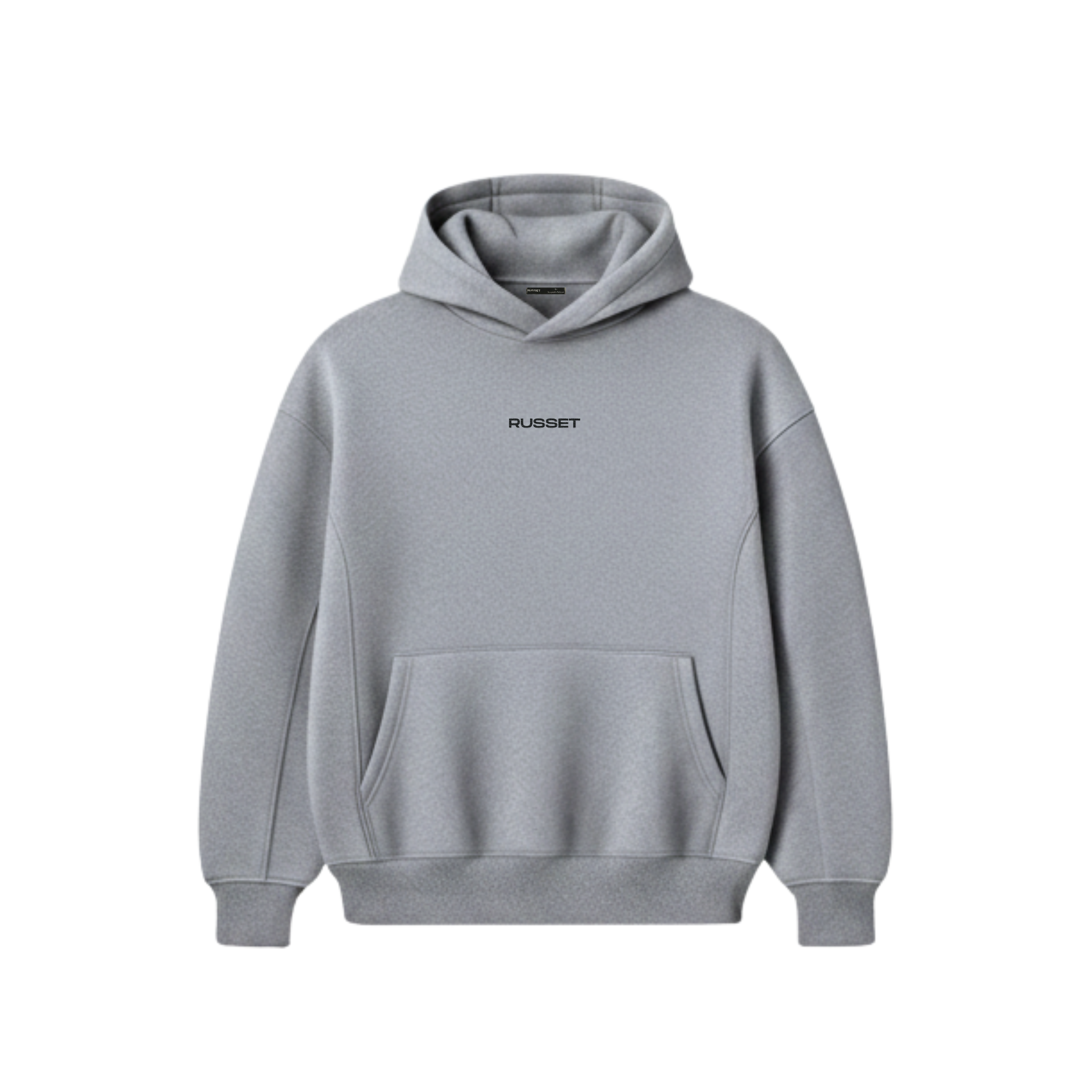 Russet Icons Hoodie - Heather Grey