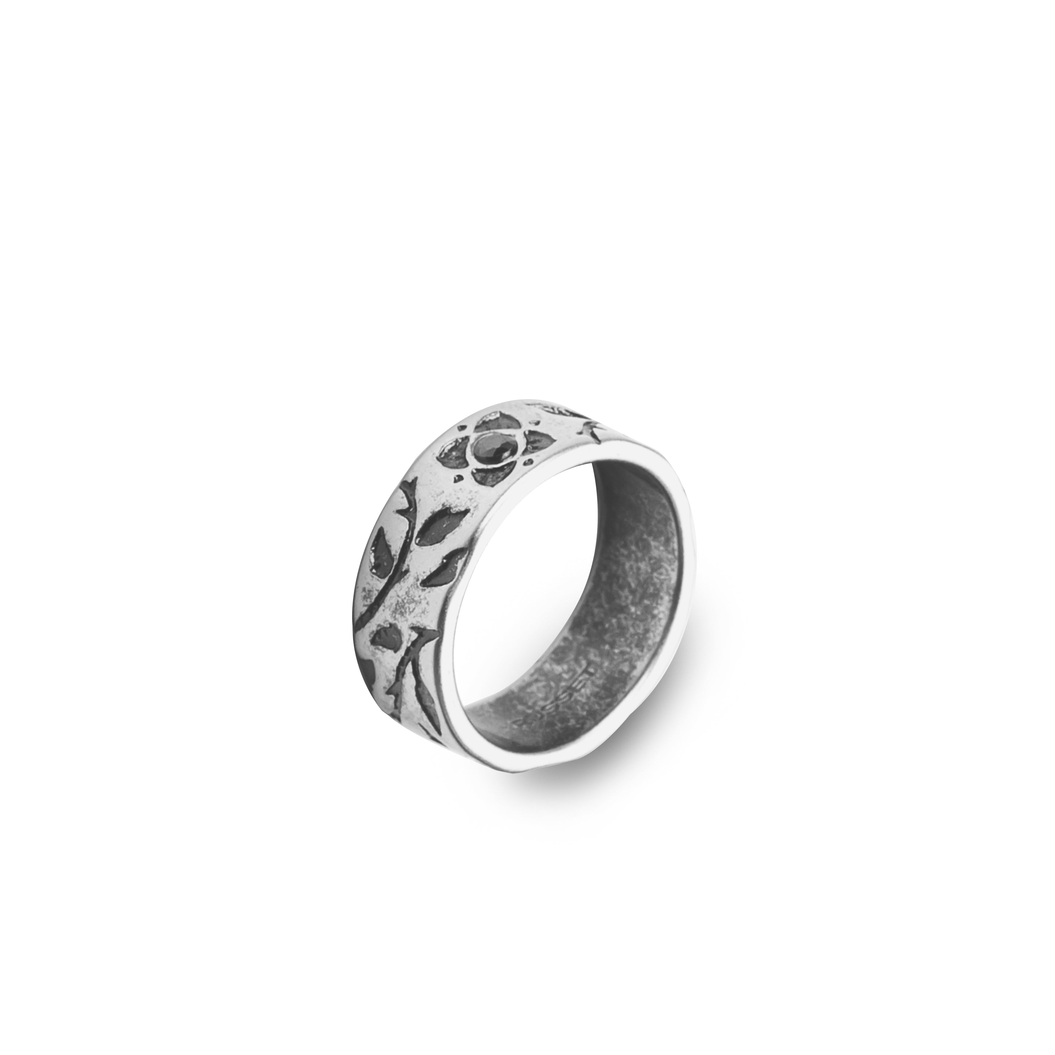 Leaf & Stone Ring