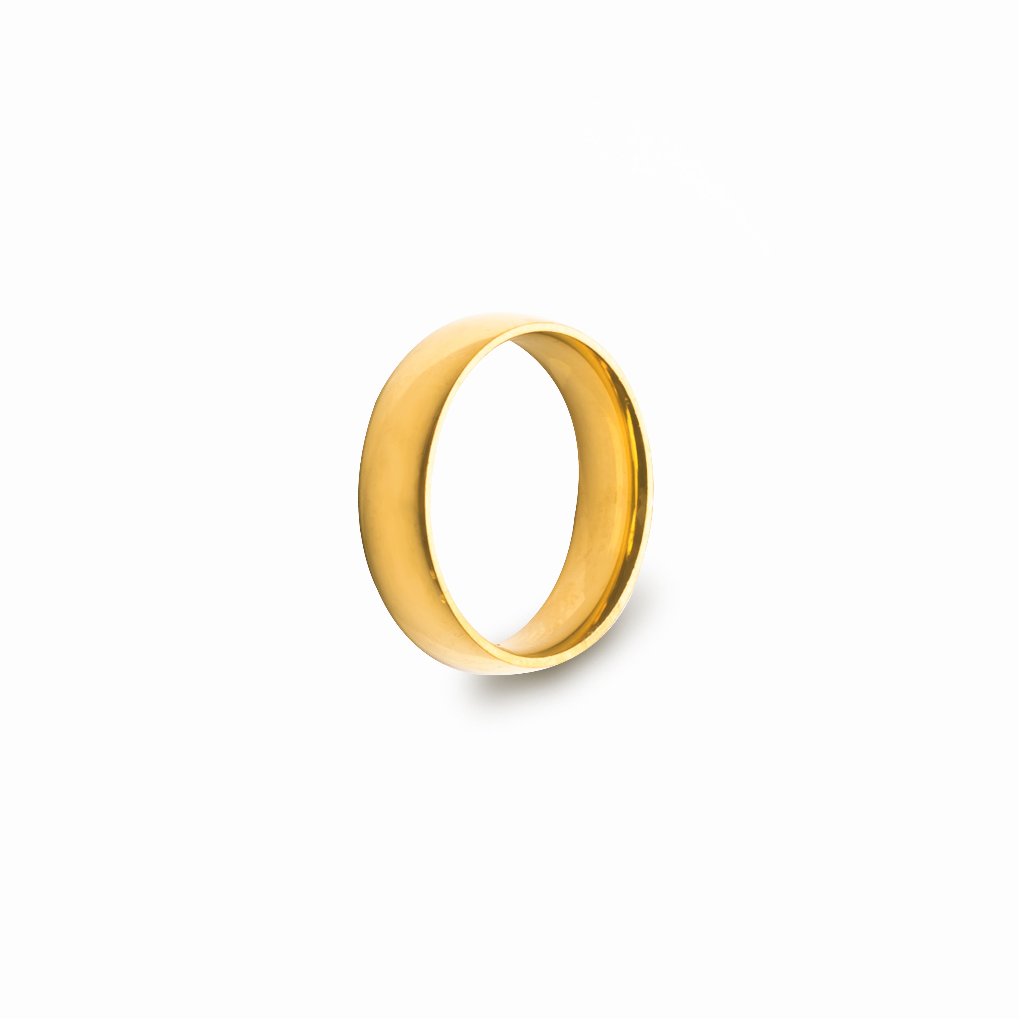 Matte Finish Golden Ring