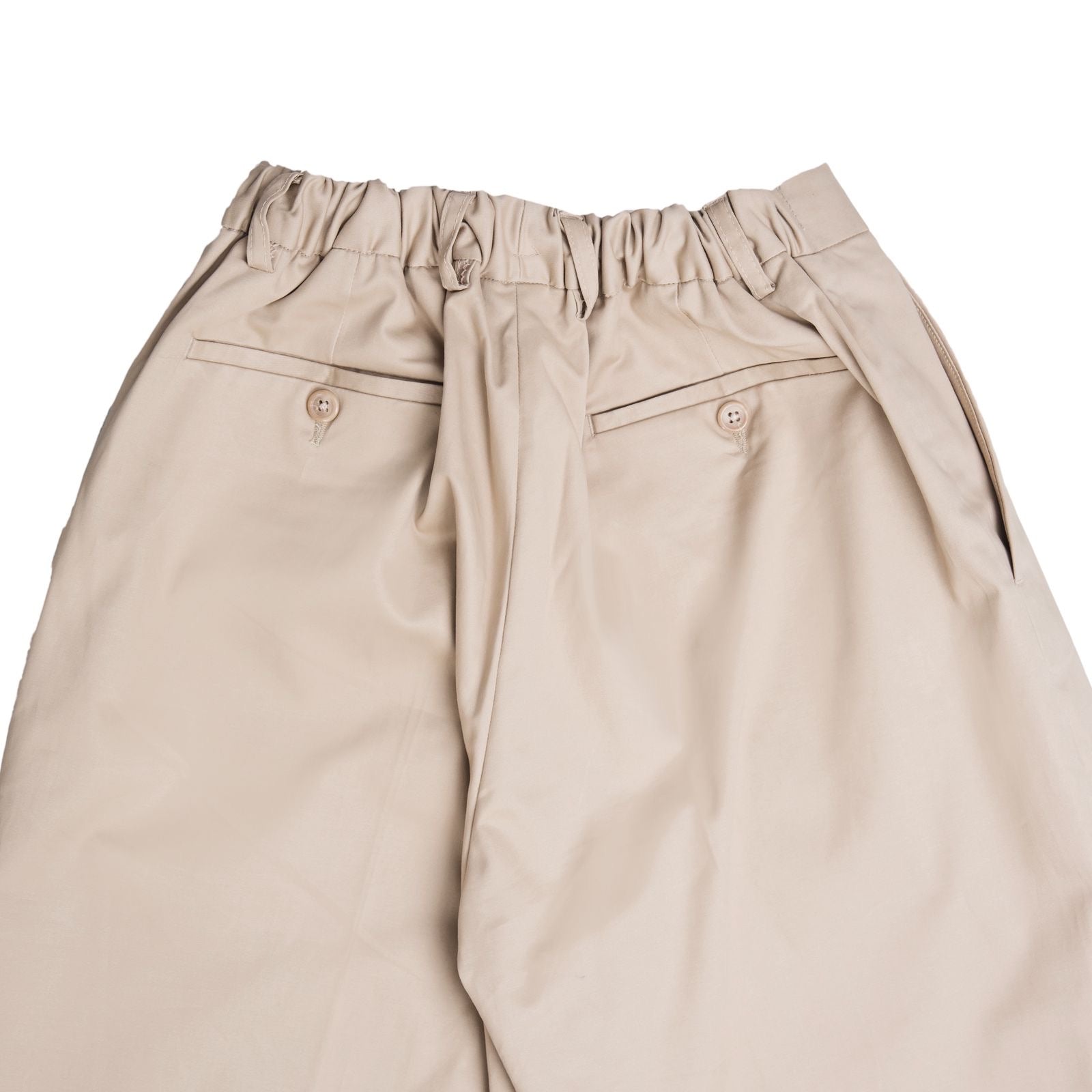 Baggy Cotton Pants - Khaki