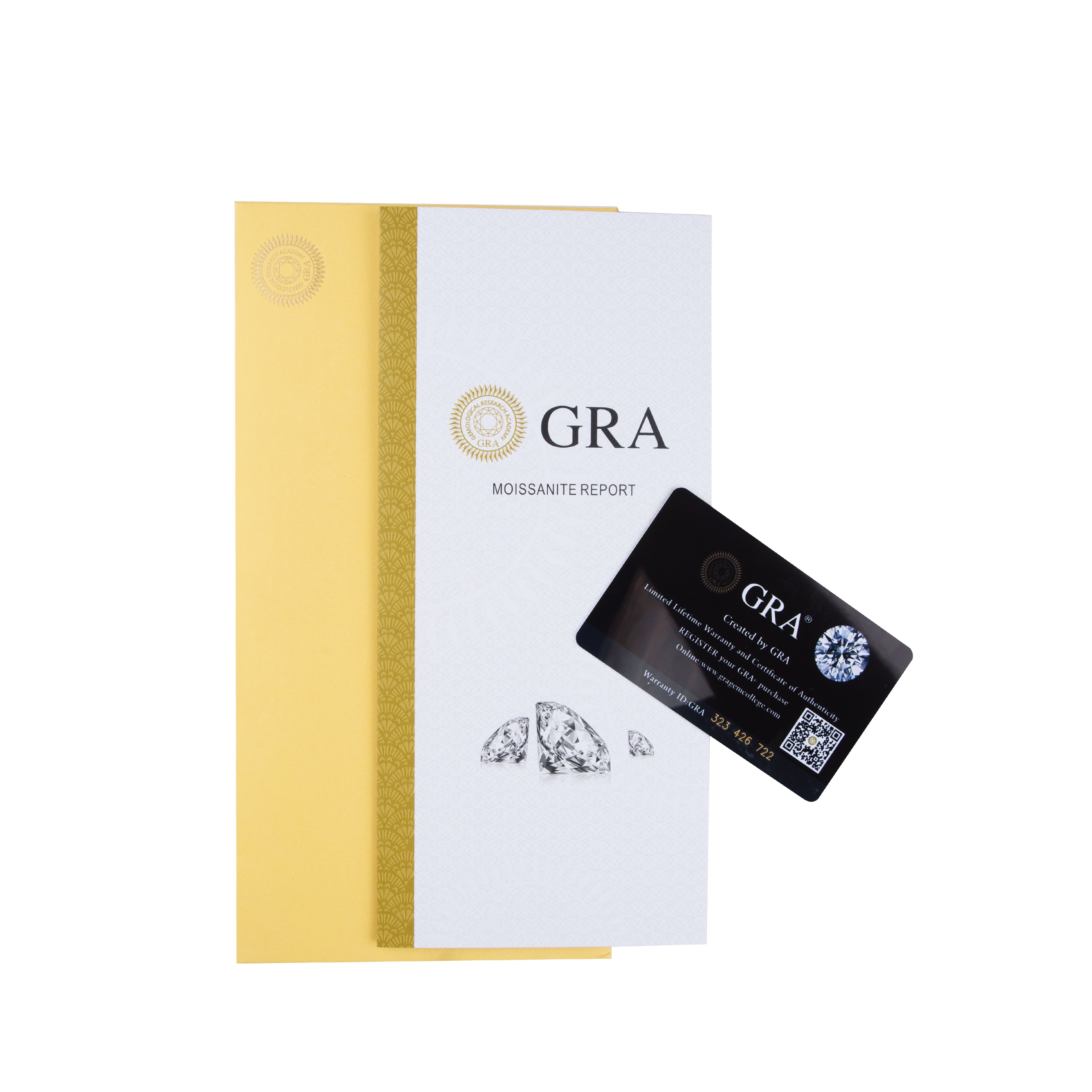 Round Pavé Moissanite Studs