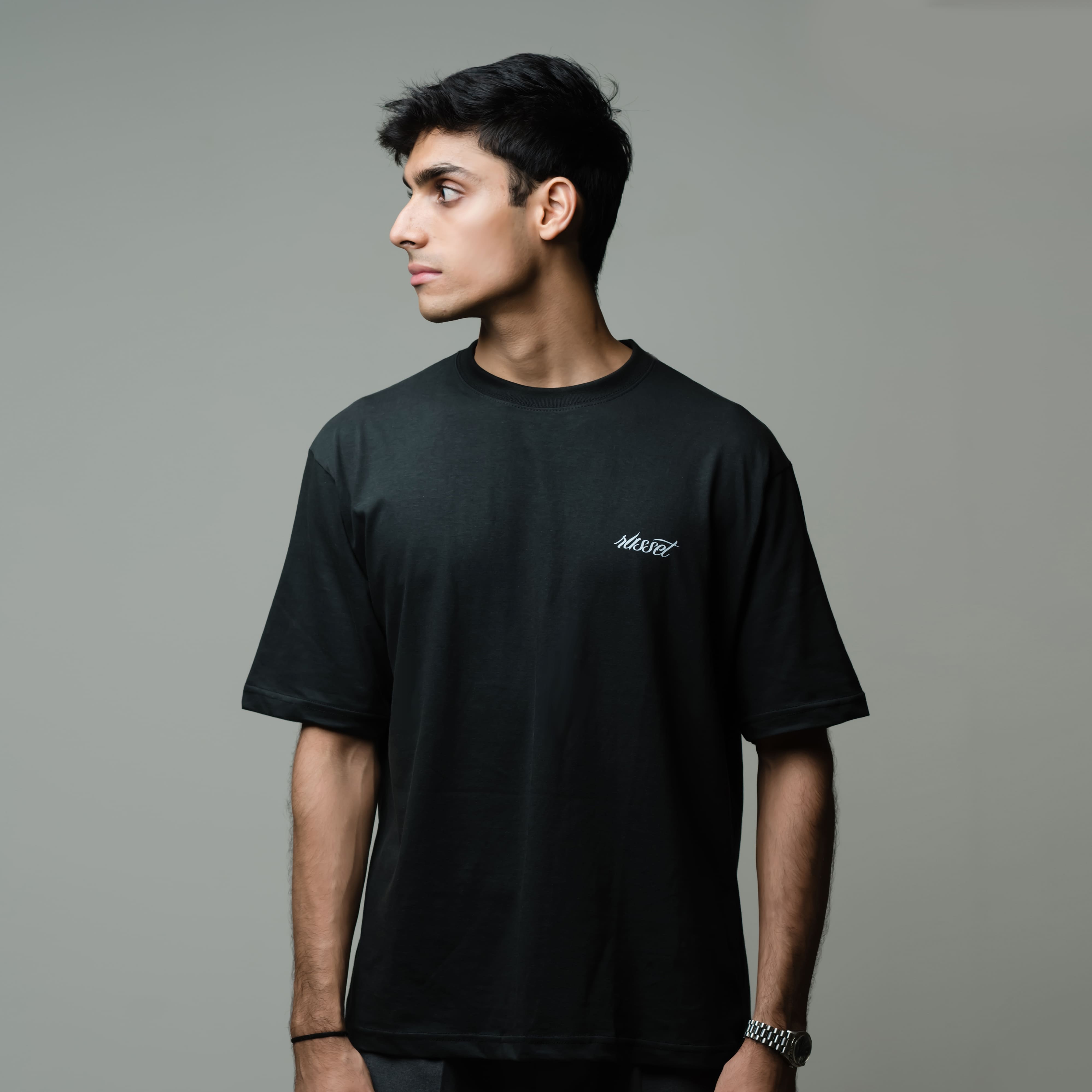 Everythng Hurts Oversized Tee (W) - Faded Black