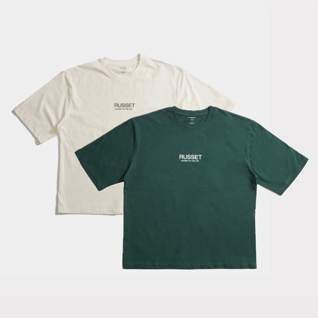 Icons Oversized Tee (Pack Of Two) W/G