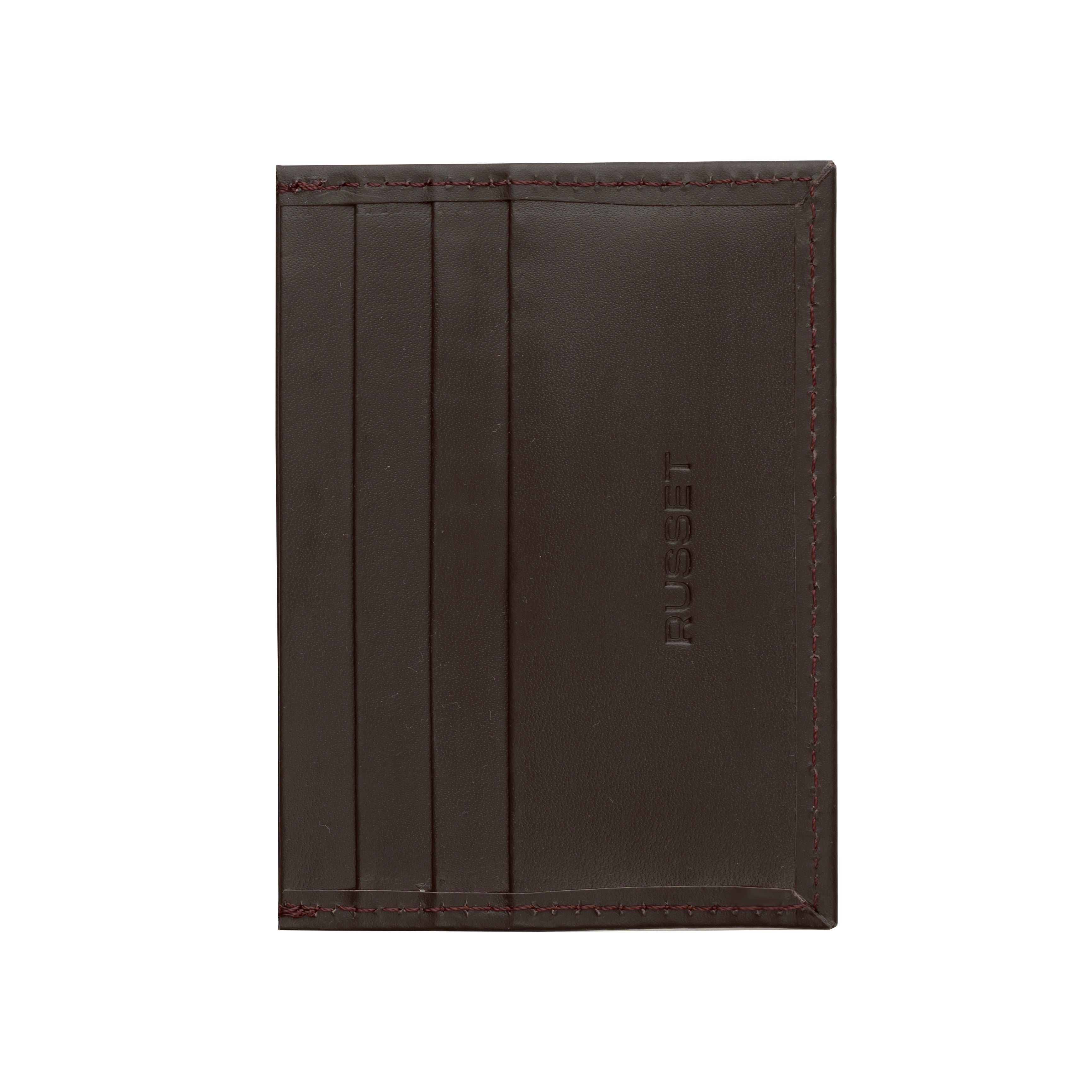 Russet Card Holder -Dark Brown