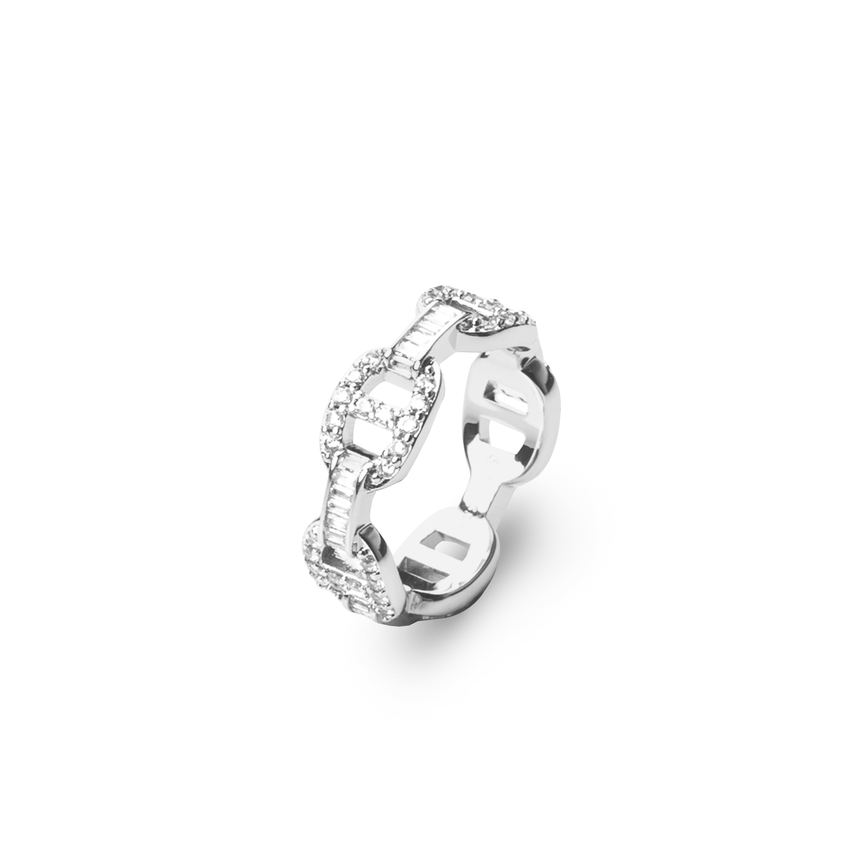 Iced Hermes Ring