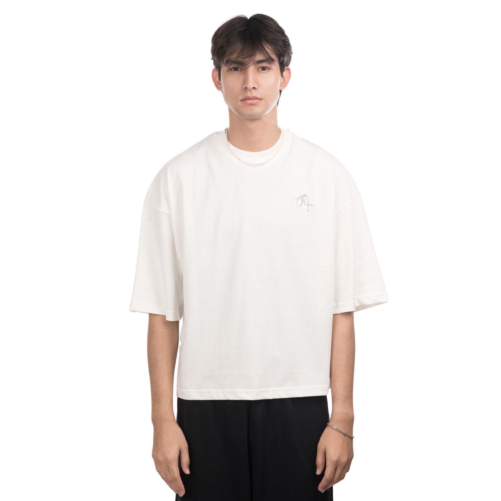 Russet Studios Oversized Tee - White
