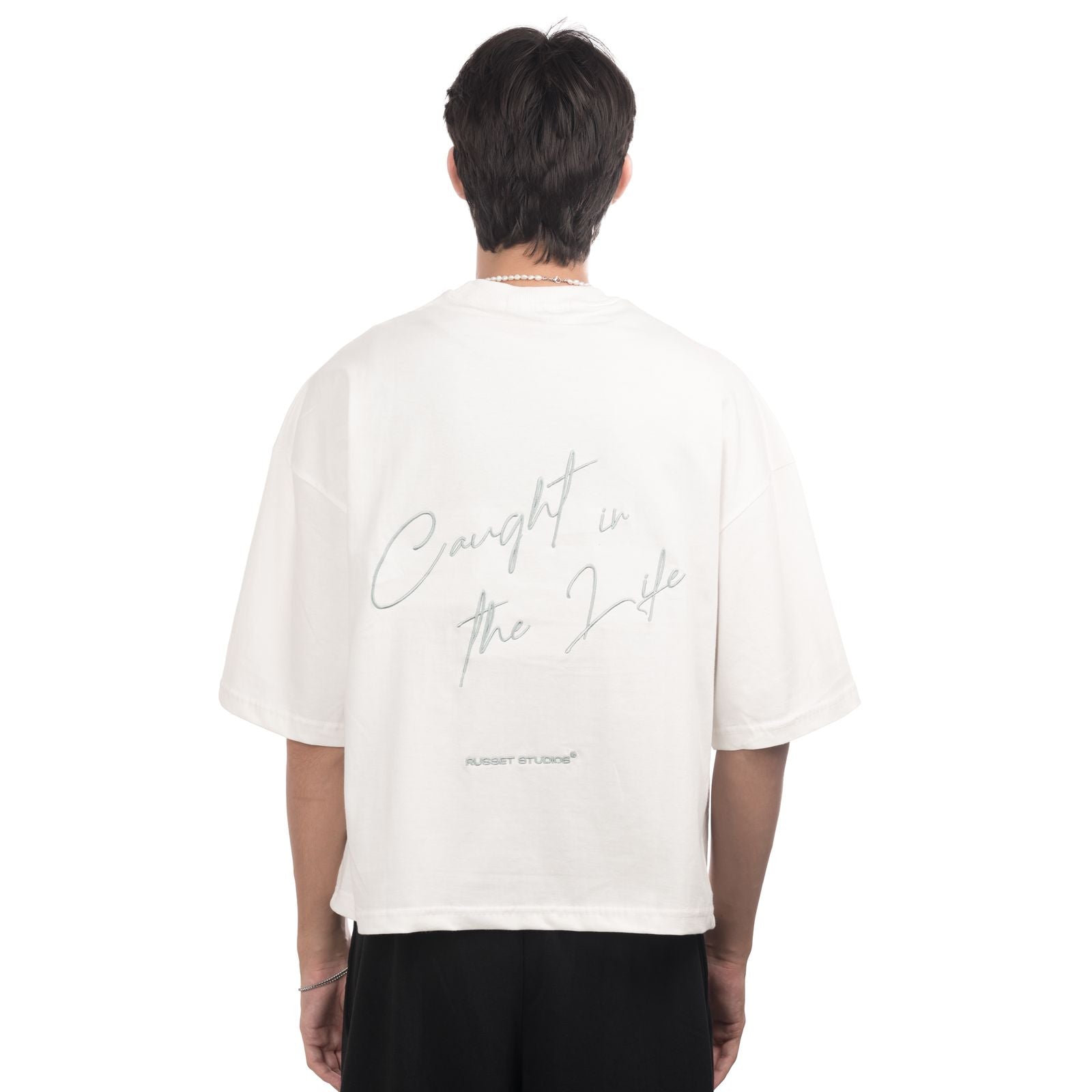 Russet Studios Oversized Tee - White