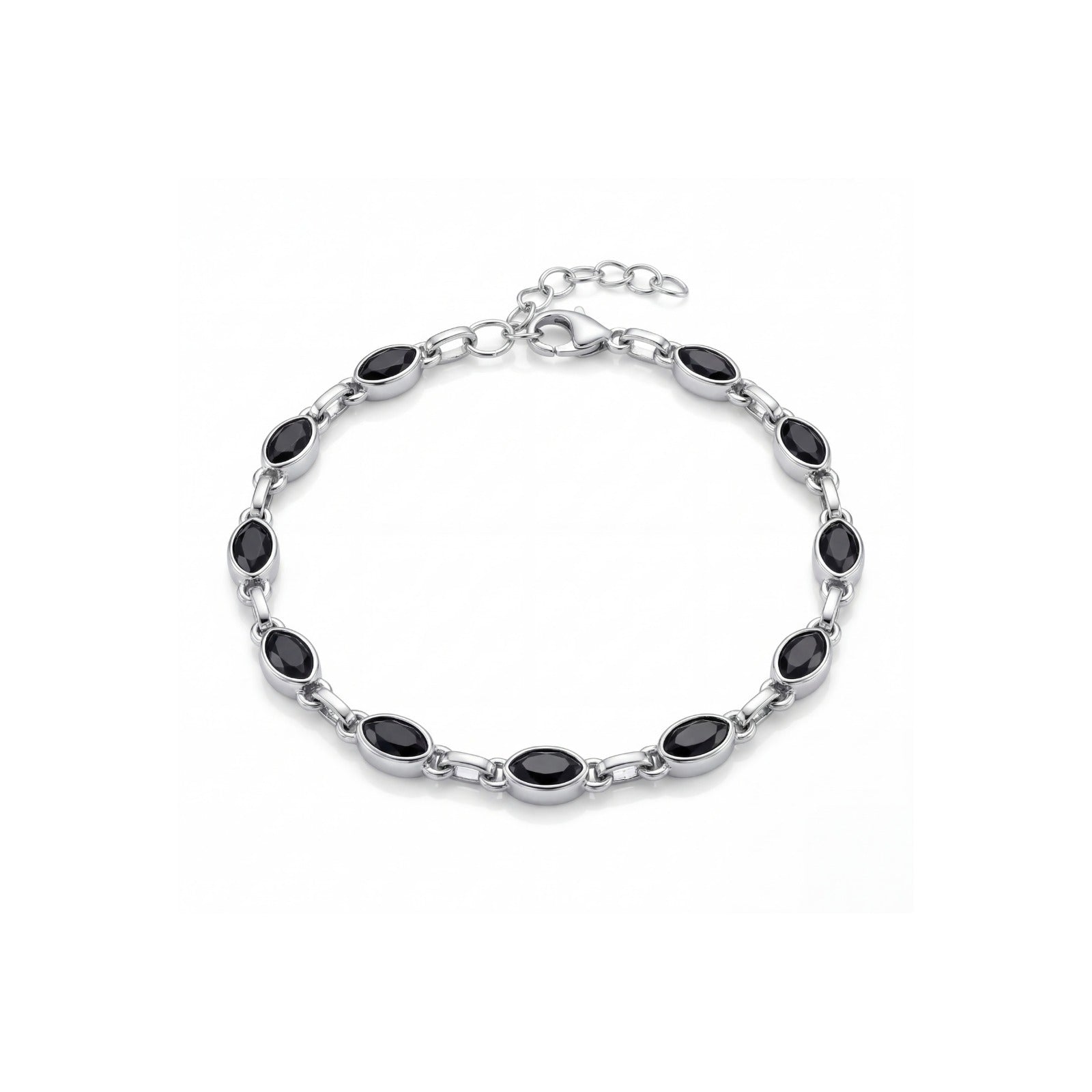 Black Marquise Bracelet