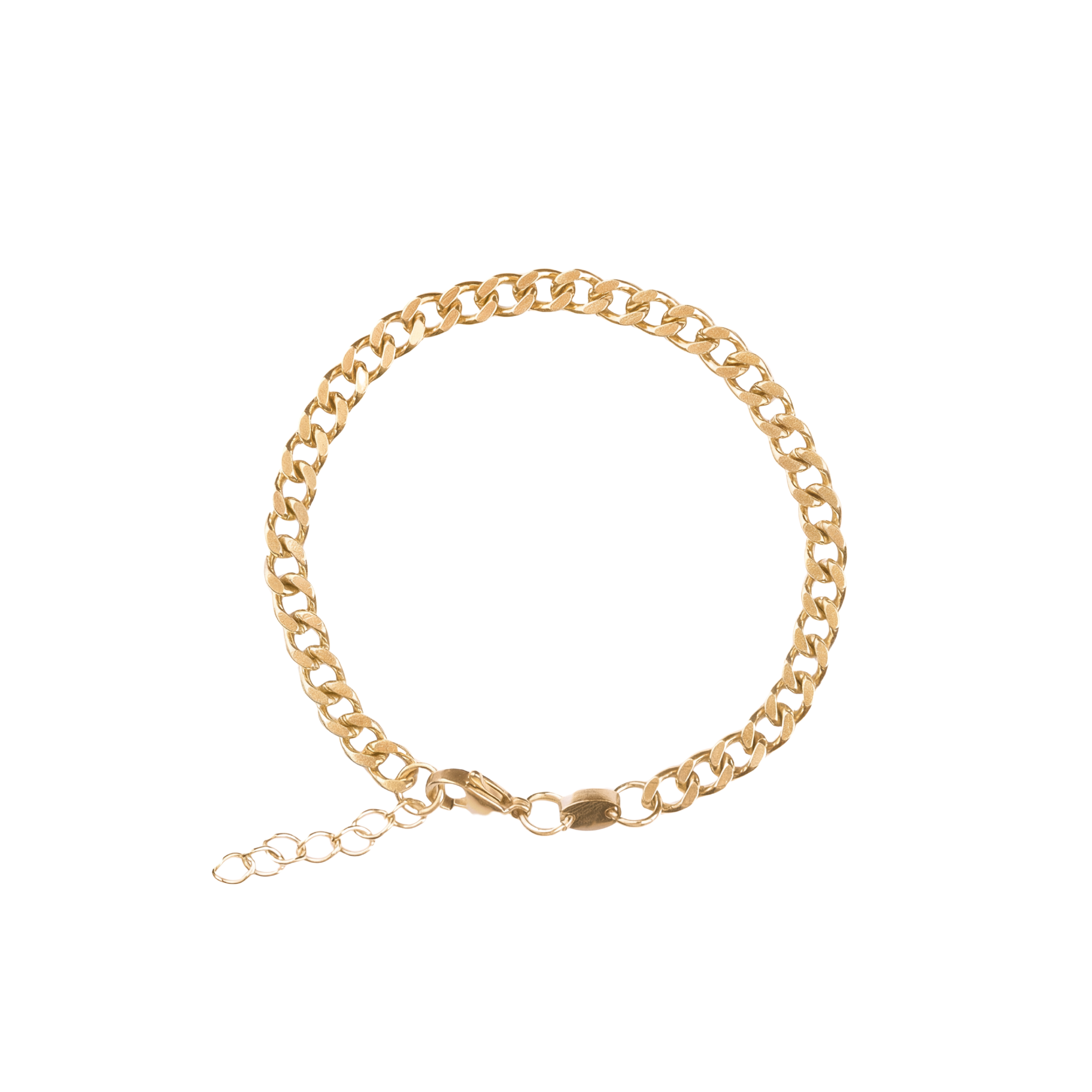 Curb Bracelet 5MM (Gold)