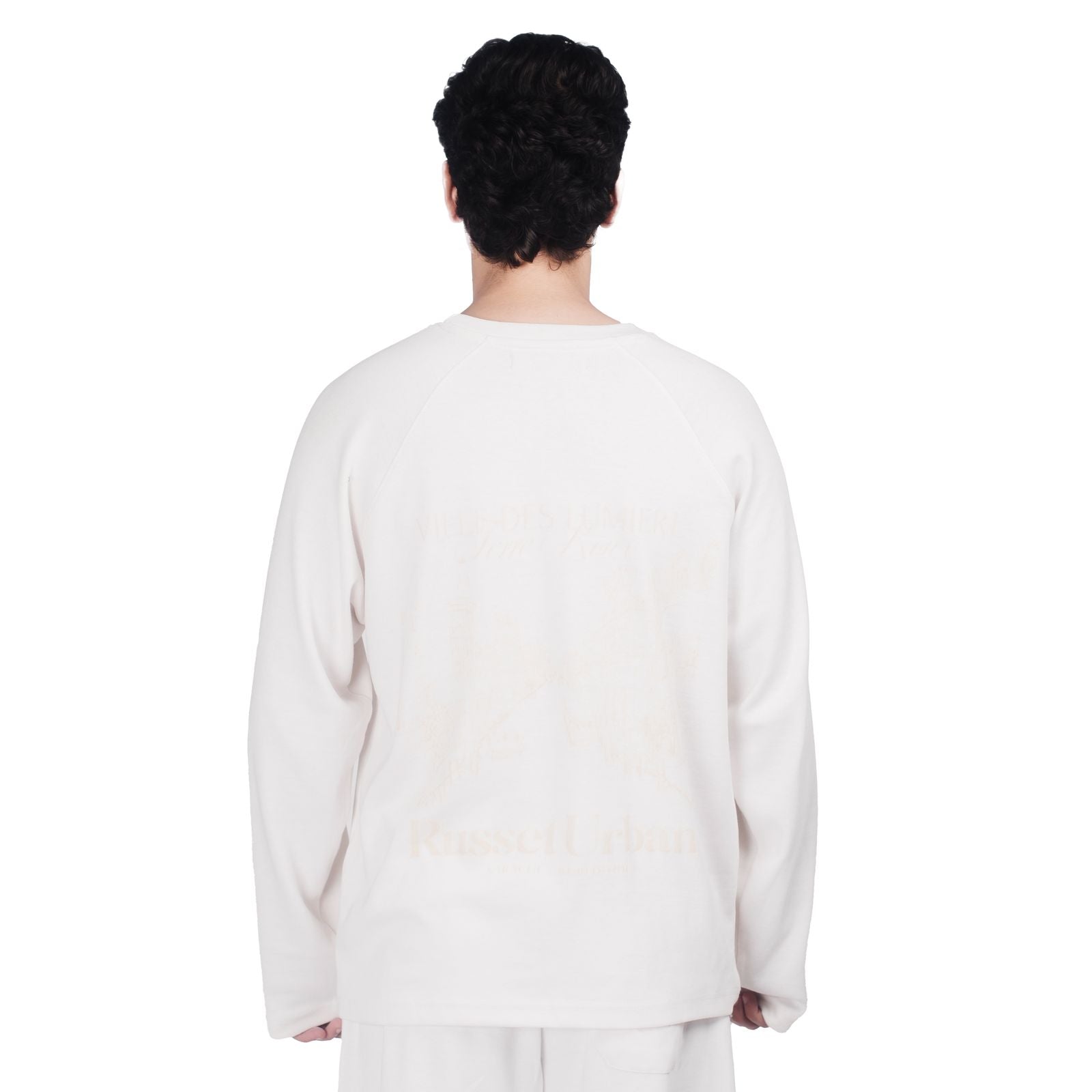 Urban Relaxed Tee -Ivory White