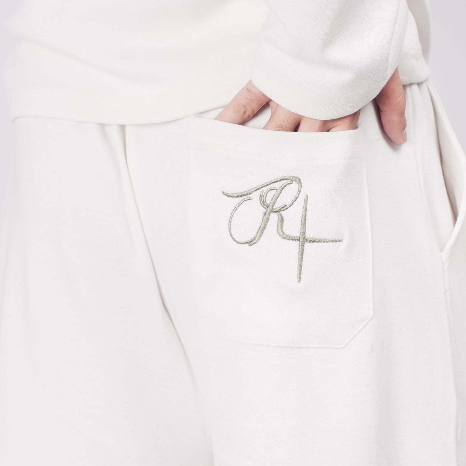 Urban Relaxed Shorts - Ivory White