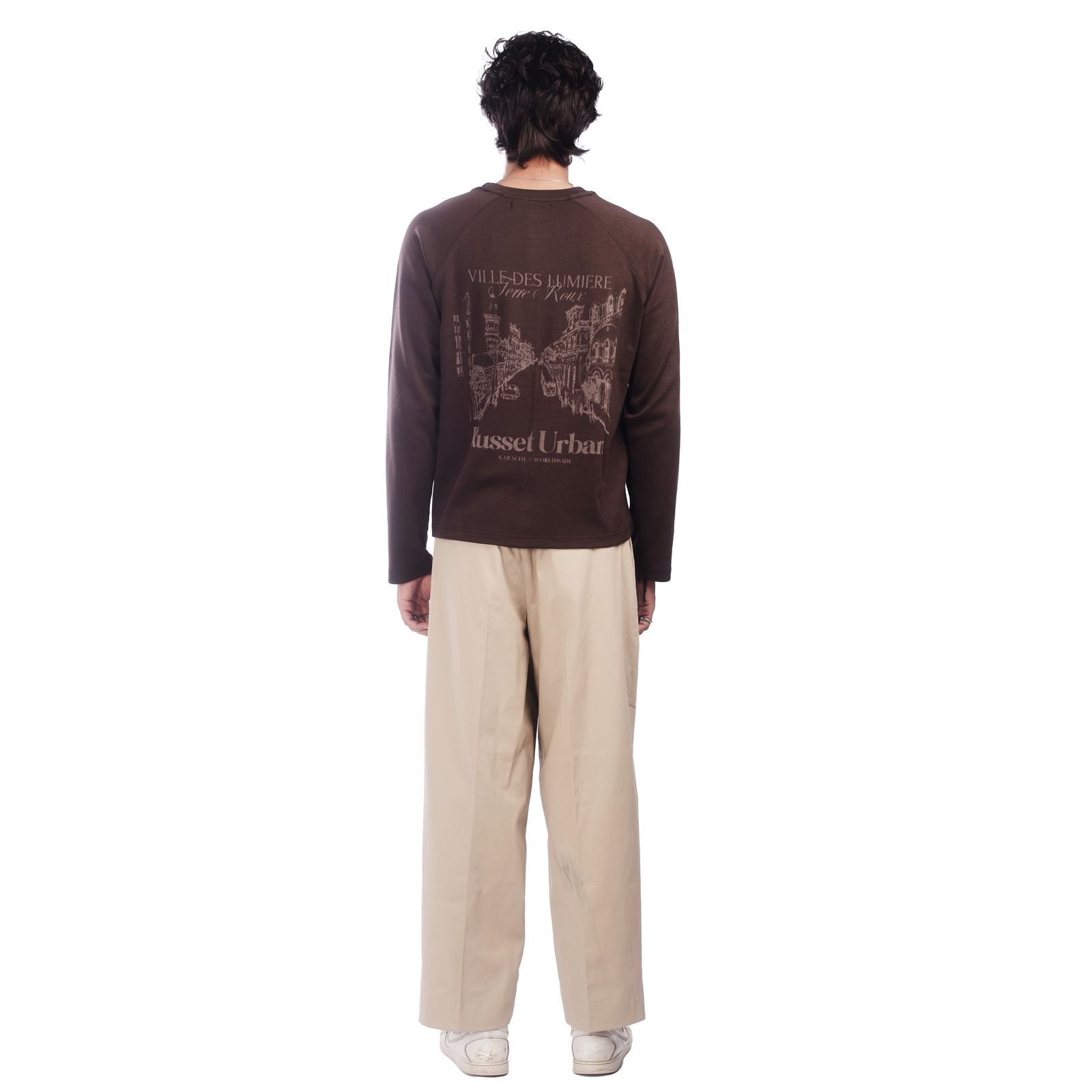 Urban Relaxed Tee - Brown