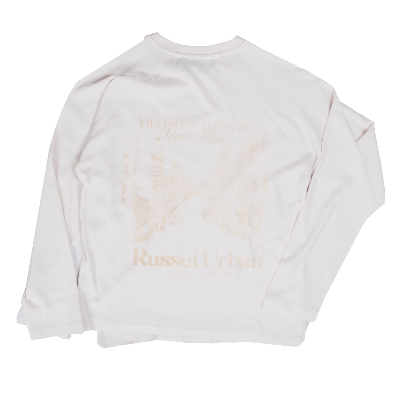 Urban Relaxed Tee -Ivory White