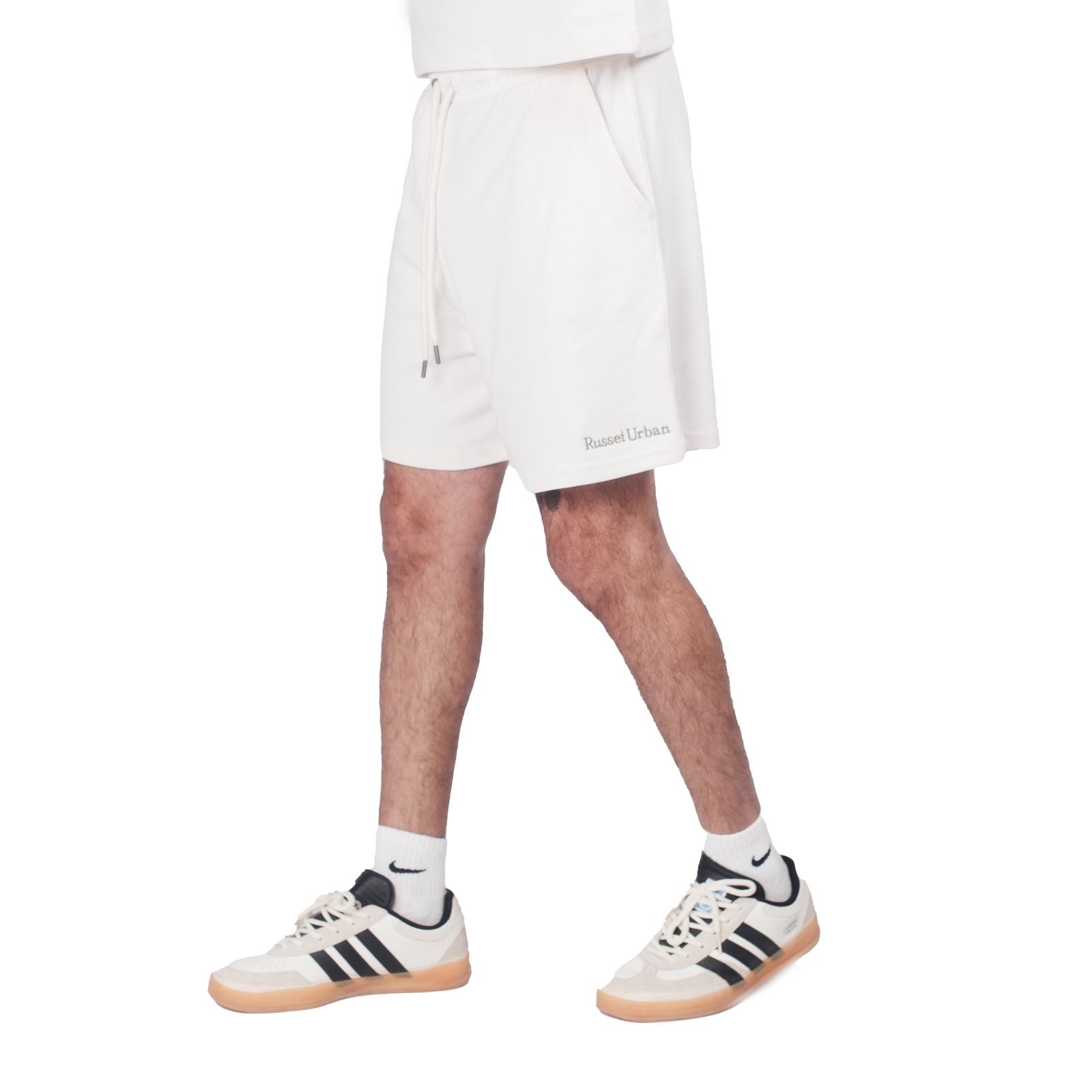 Urban Relaxed Shorts - Ivory White