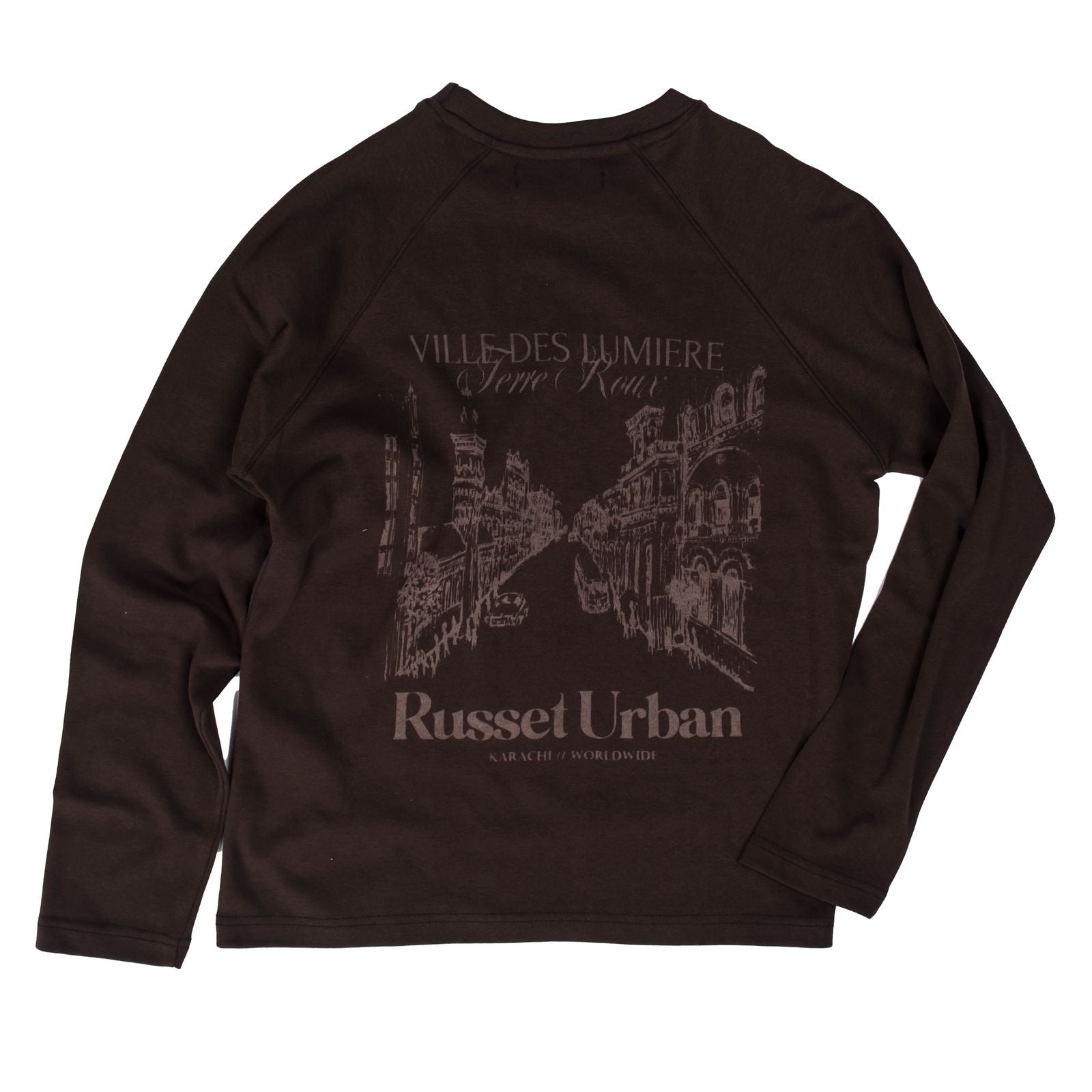 Urban Relaxed Tee - Brown
