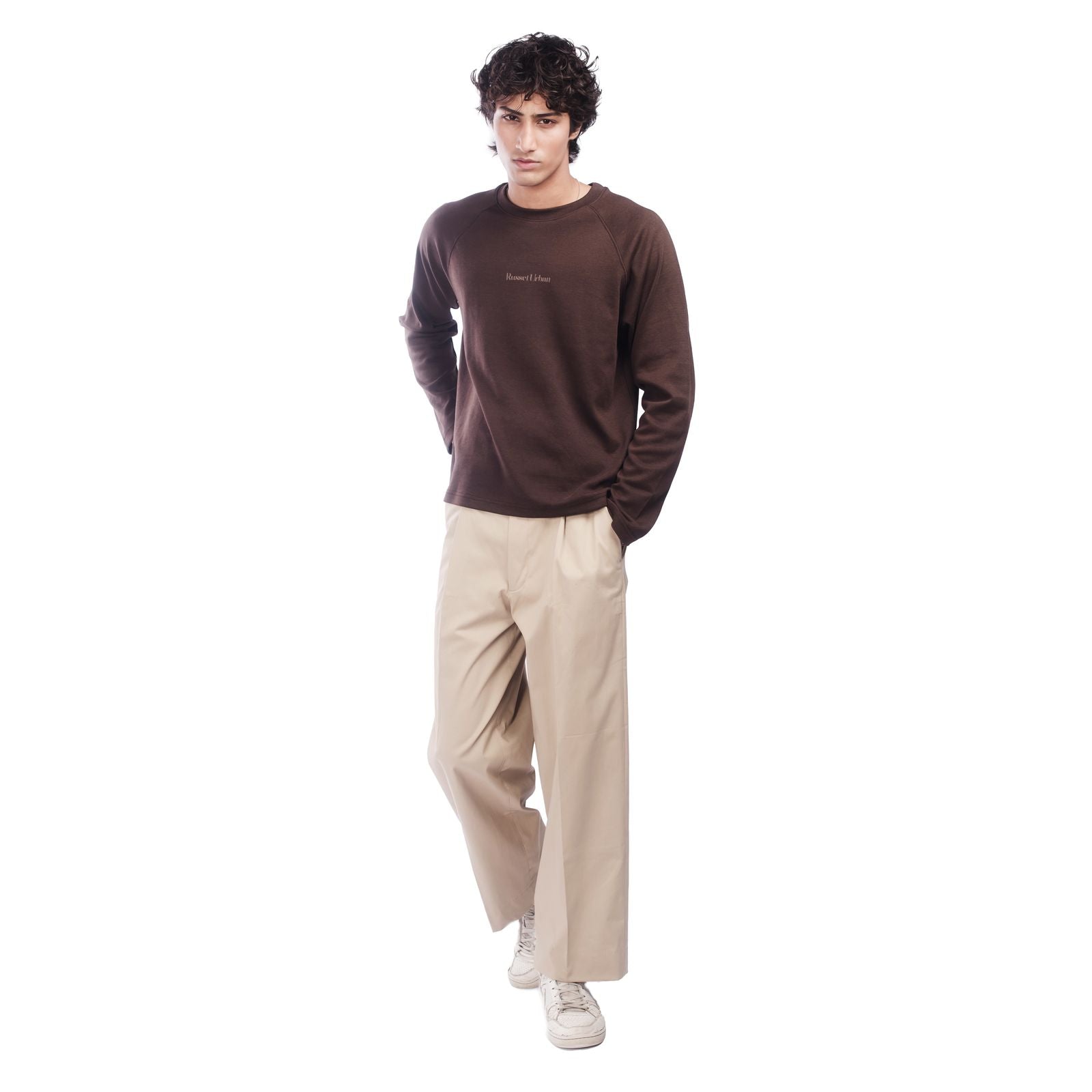 Urban Relaxed Tee - Brown