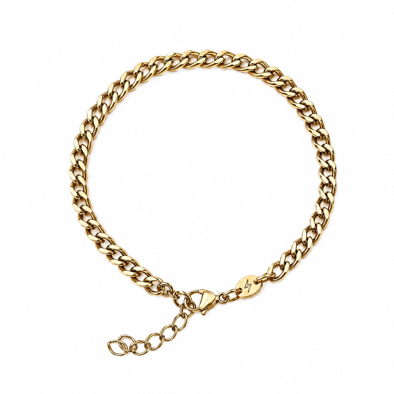 Curb Bracelet 5MM (Gold)