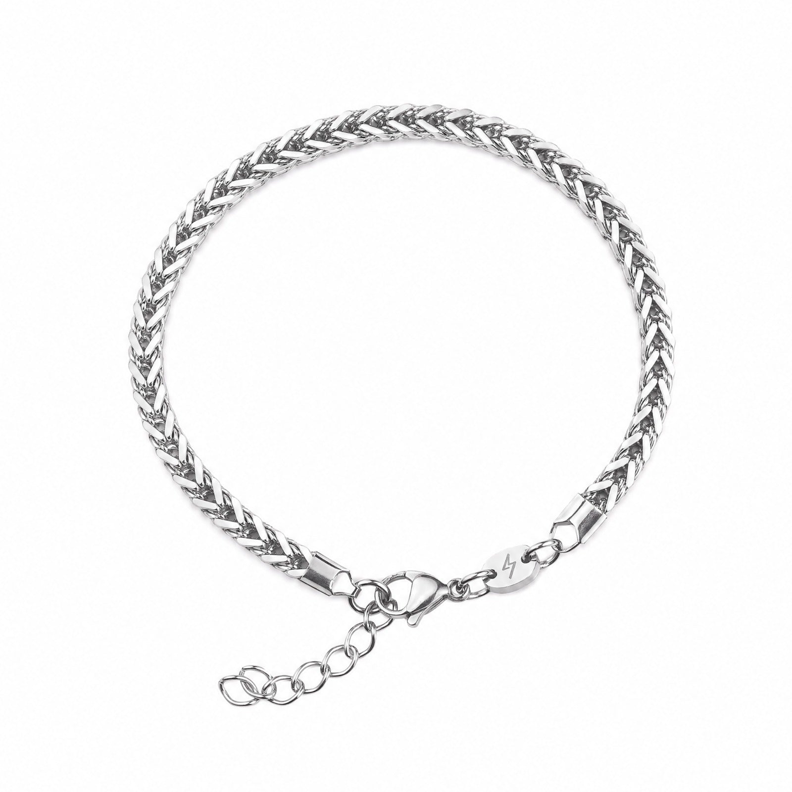 Foxtail 3MM Bracelet (Silver)