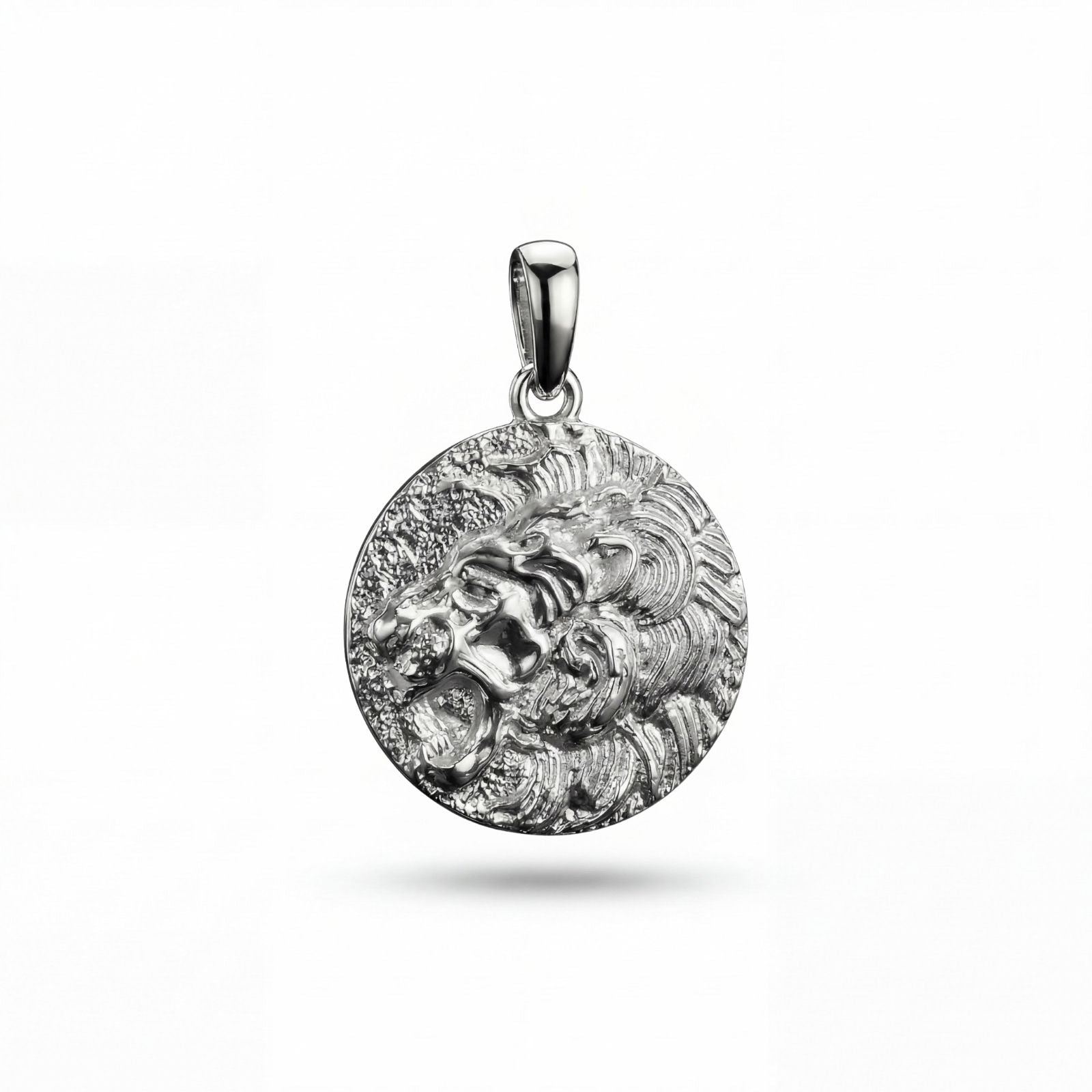 Lion Pendant (Silver)