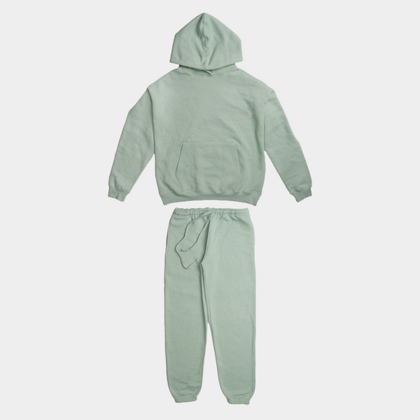 Russet Oversized Co Ord Set (Cameo Green)