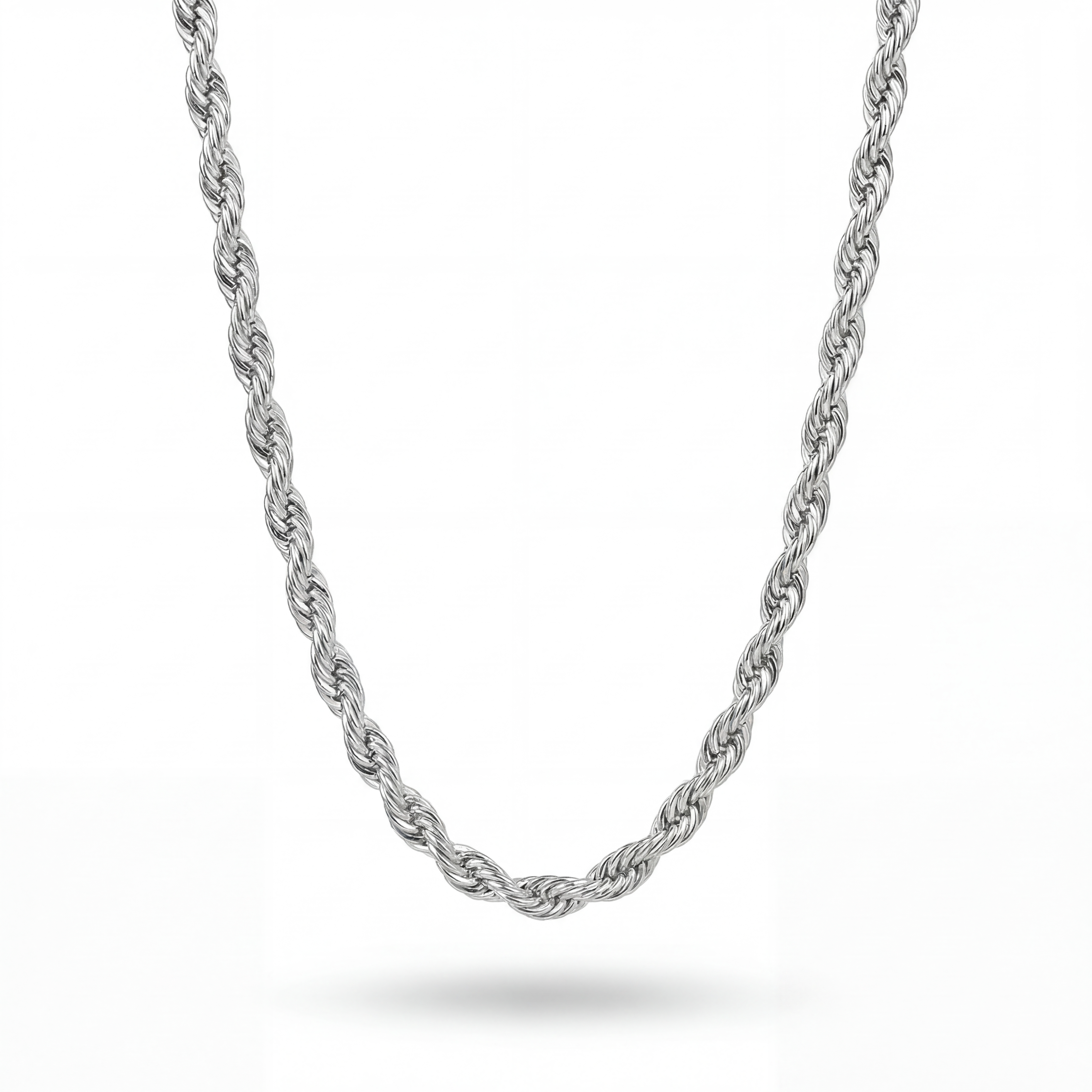 Rope 4MM Chain (Silver)