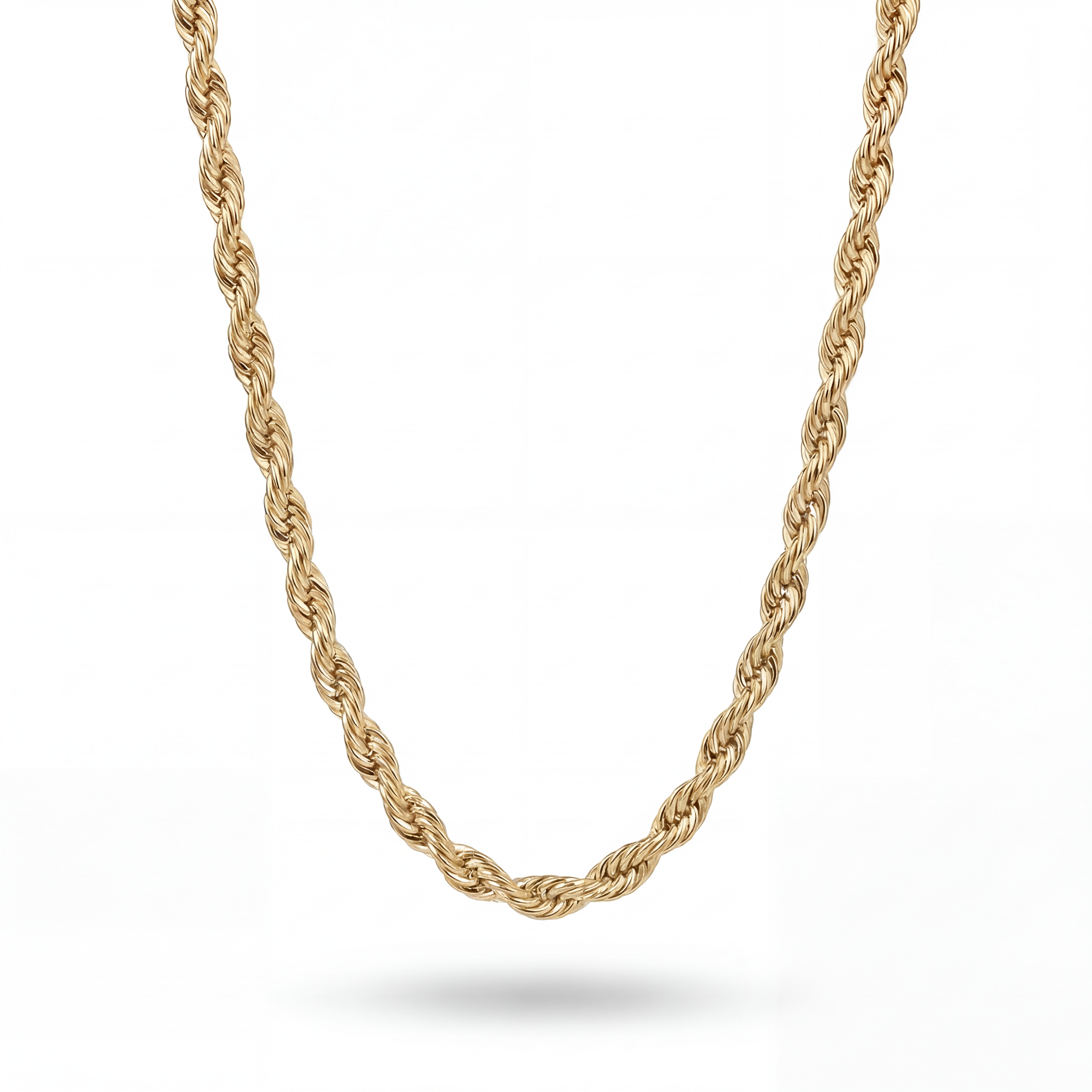 Rope 4MM Chain (Gold)